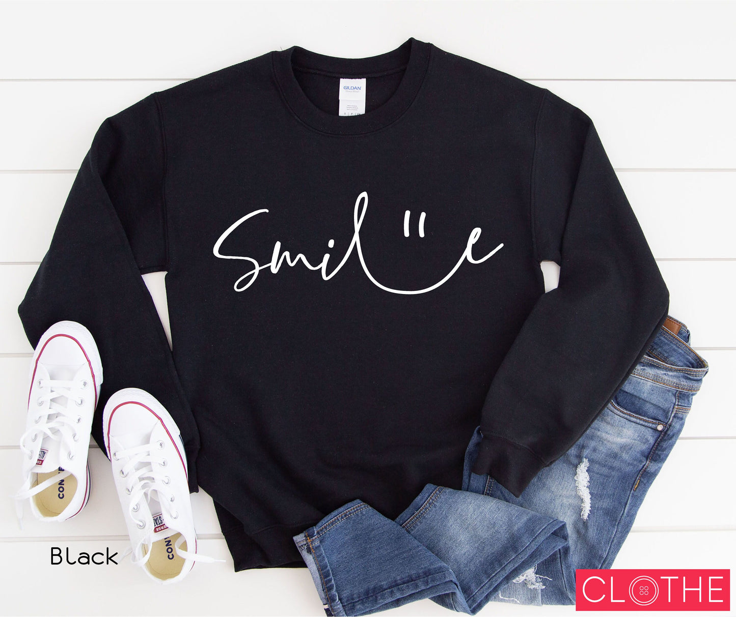 Smile Sweatshirt,Smile Shirt,Smiley Face Sweatshirt,Smiling T-shirt,Smile Hoodie,Positive Sweatshirt,Be ,Clothe, C5078