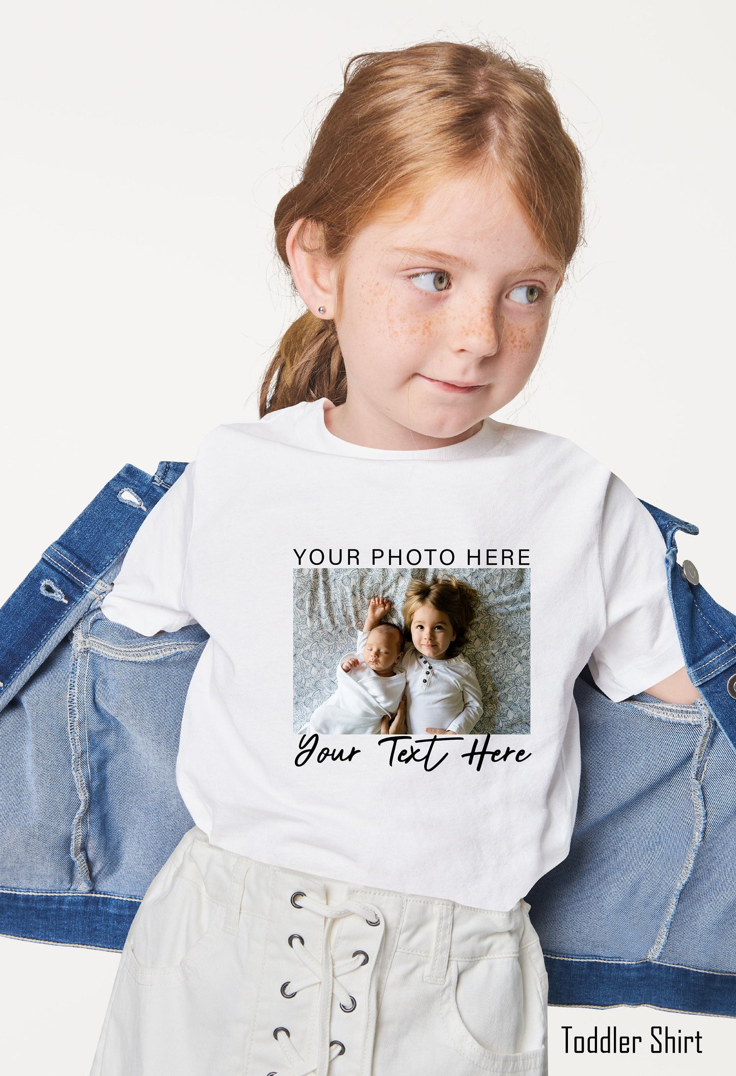Custom Photo Shirt,Kids Photo Shirt,Custom Picture Tshirt,Personalized Gift,Family Picture Tee,Birthday Photo Shirt,Custom Pet Shirt
