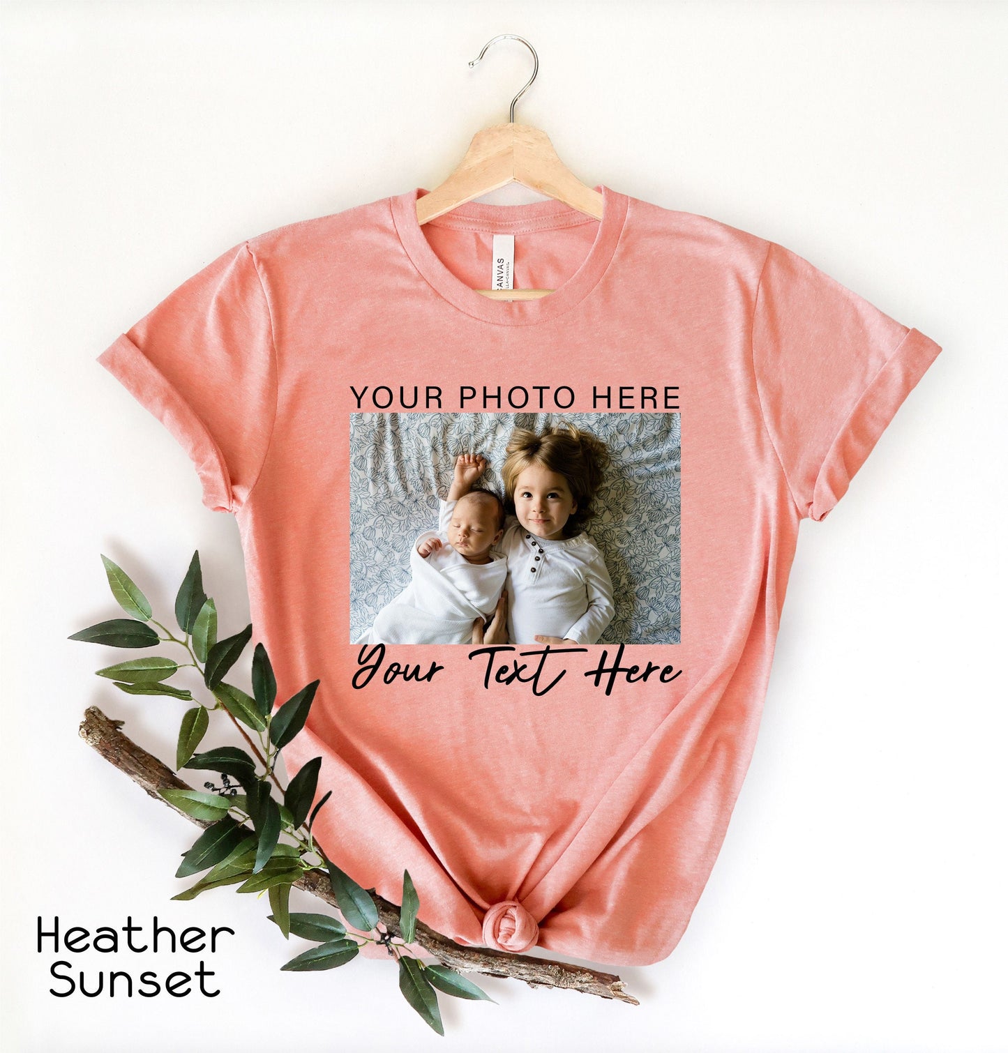 Custom Photo Shirt,Kids Photo Shirt,Custom Picture Tshirt,Personalized Gift,Family Picture Tee,Birthday Photo Shirt,Custom Pet Shirt