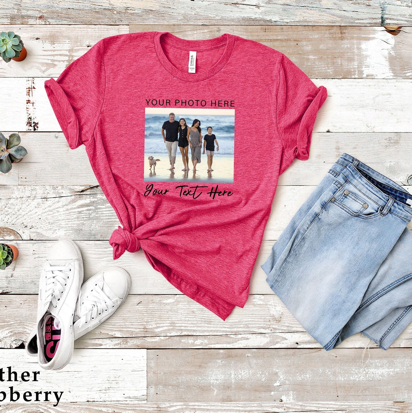 Custom Photo Shirt,Kids Photo Shirt,Custom Picture Tshirt,Personalized Gift,Family Picture Tee,Birthday Photo Shirt,Custom Pet Shirt