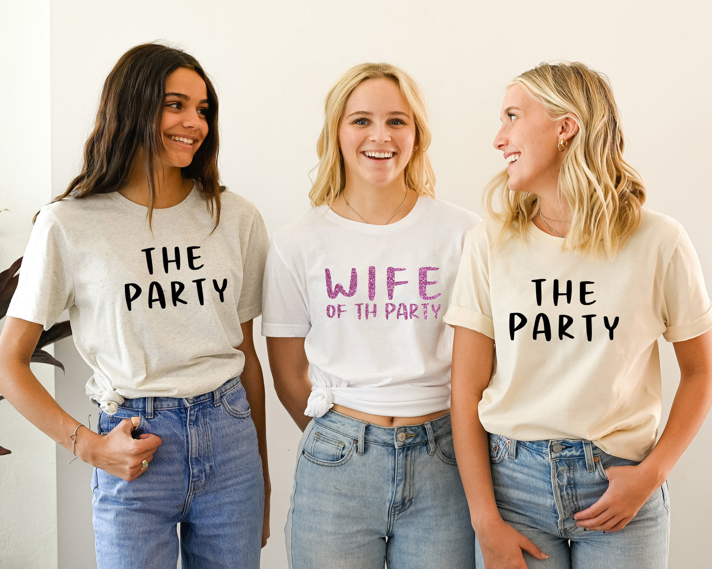 Wife of the Party Shirts, Bachelorette Party Favor Shirts, Personalized Bridesmaids Shirt,Bridal Party Shirts, Wedding Shirt, C5987
