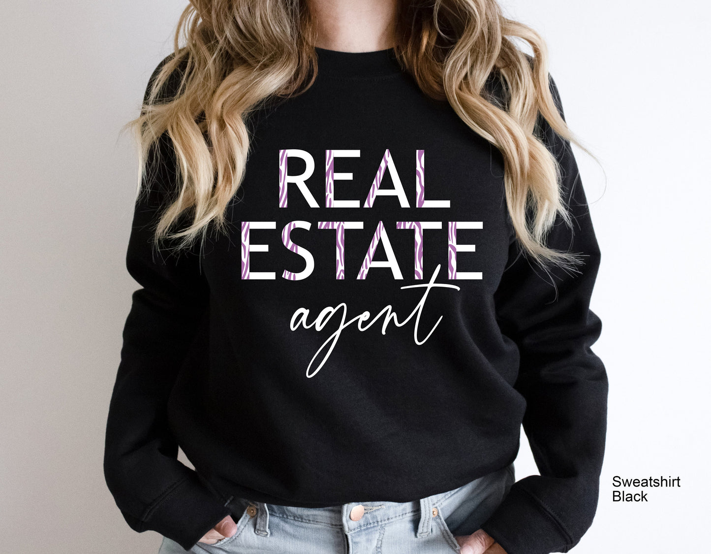 Real Estate Sweatshirt, Real Estate Sweatshirt, Real Estate Agent, Real Estate Gift, Real Estate Apparel Sweatshirt, Licensed to Sell, C6161
