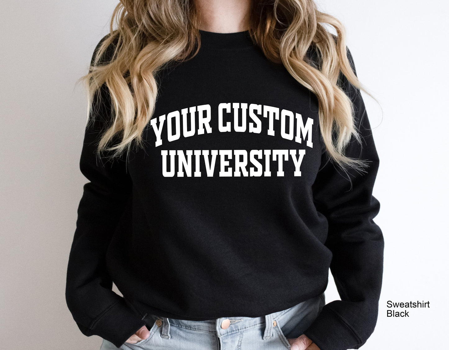 Customized School Sweatshirt, School Sweatshirt, Custom School Sweatshirt, University Name Sweatshirt, School Name Hoodie,C6146