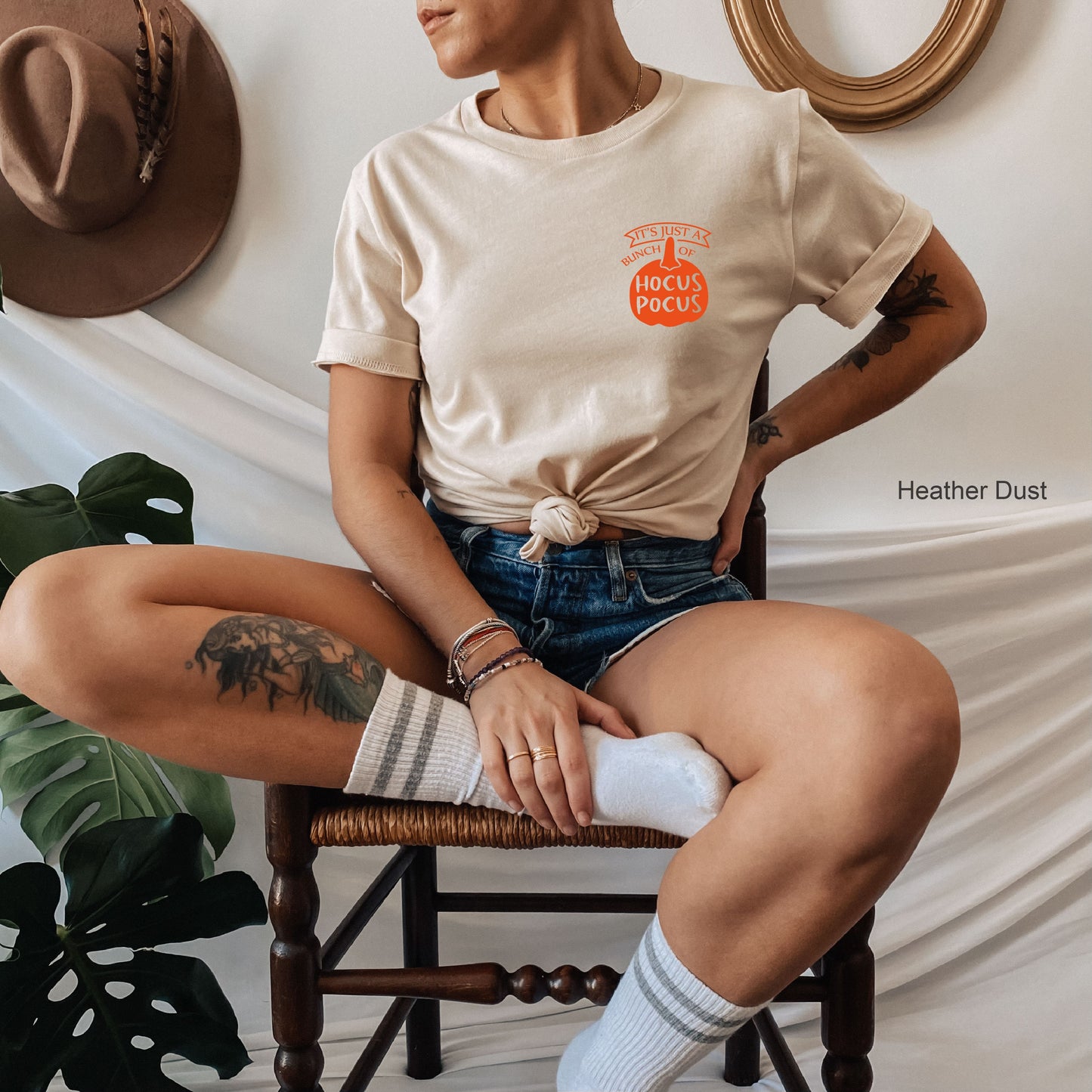 Halloween Sweatshirt,It's Just a Bunch of Shirt,Pumpkin Tee,Hocus Pocus Shirt,Halloween Funny Shirts,Fall Shirt,C5890