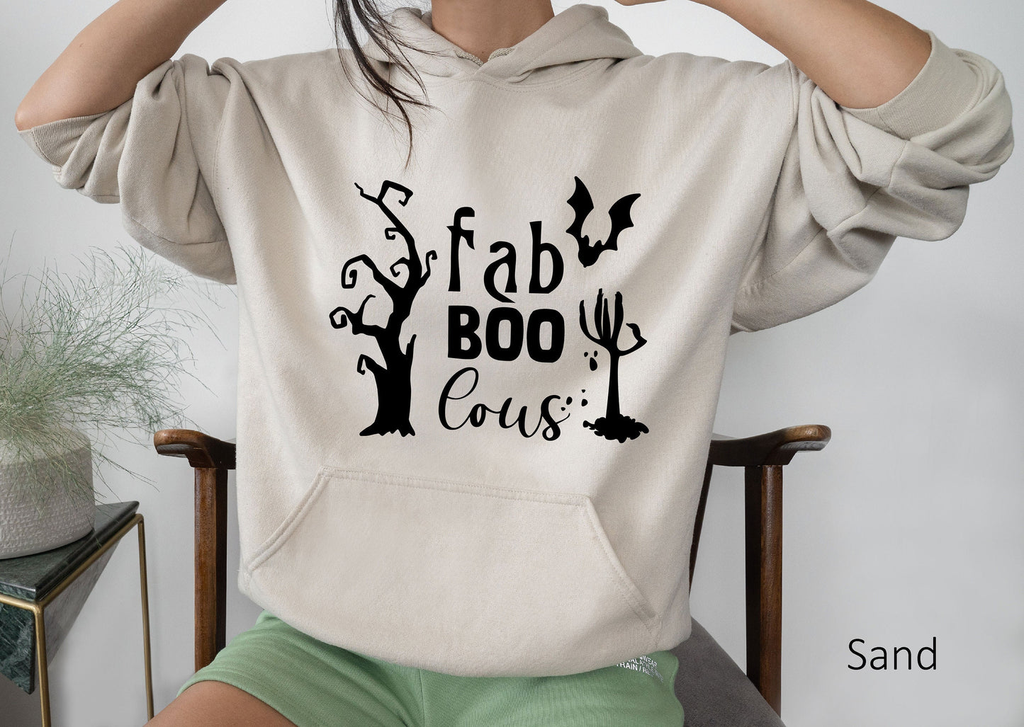 Fab Boo Cous Hoodie, Halloween Shirt, Halloween T-shirt, Womens Halloween Tee, Fabulous Halloween Shirt, Halloween Candy Shirt, C5322