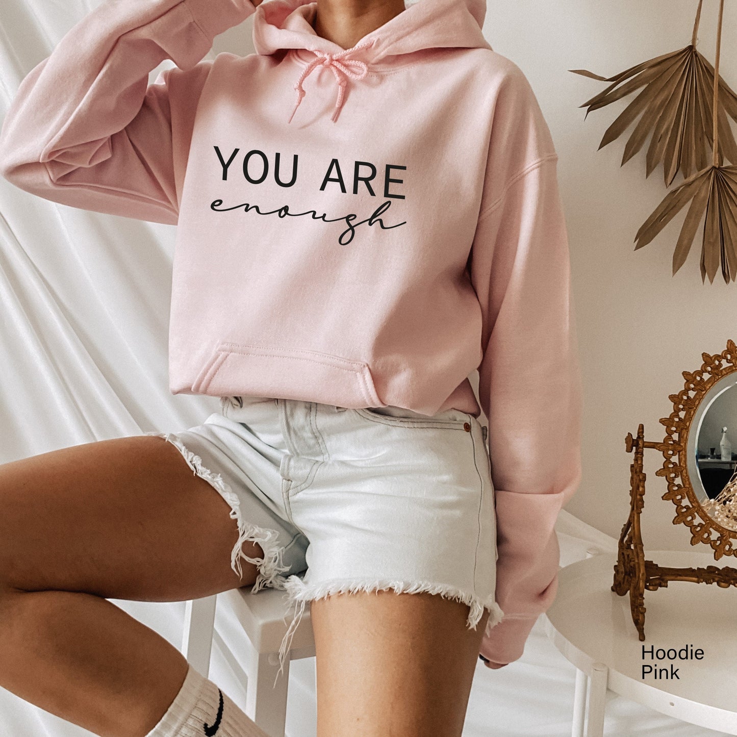You are enough Shirt,Inspirational Shirt,Positive Quote Shirt, Mental health Shirt, Motivational Shirt, Mom Gift, Valentines Shirt,C6026