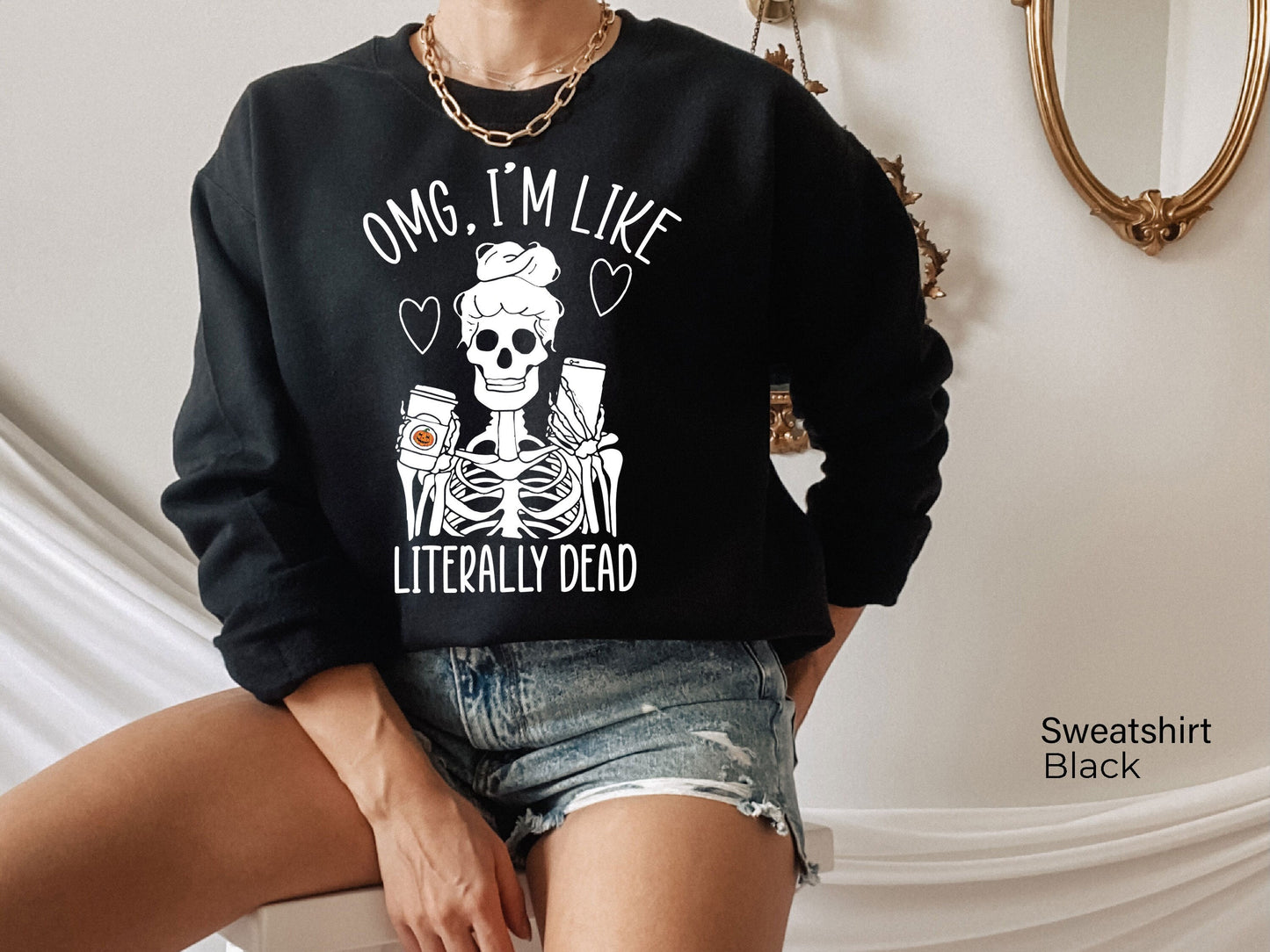 Monogram Halloween Sweatshirt,Halloween Sweatshirt,Funny Halloween Tee,Halloween Witches,Halloween Party,fall shirt,pumpkin spice shirtC6079