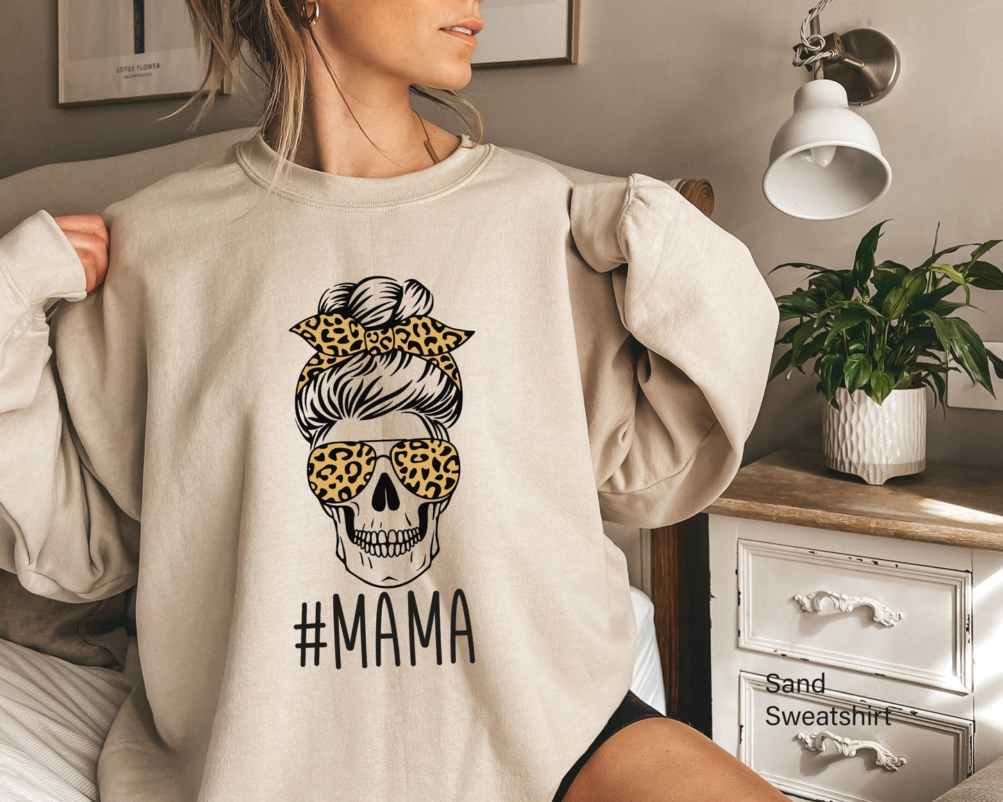 Skeleton Mama Sweatshirt, Halloween Mama Shirt, gift for mom, mom shirt, funny mom shirt, shirt for mom, mama shirt, funny shirt mom, C6170