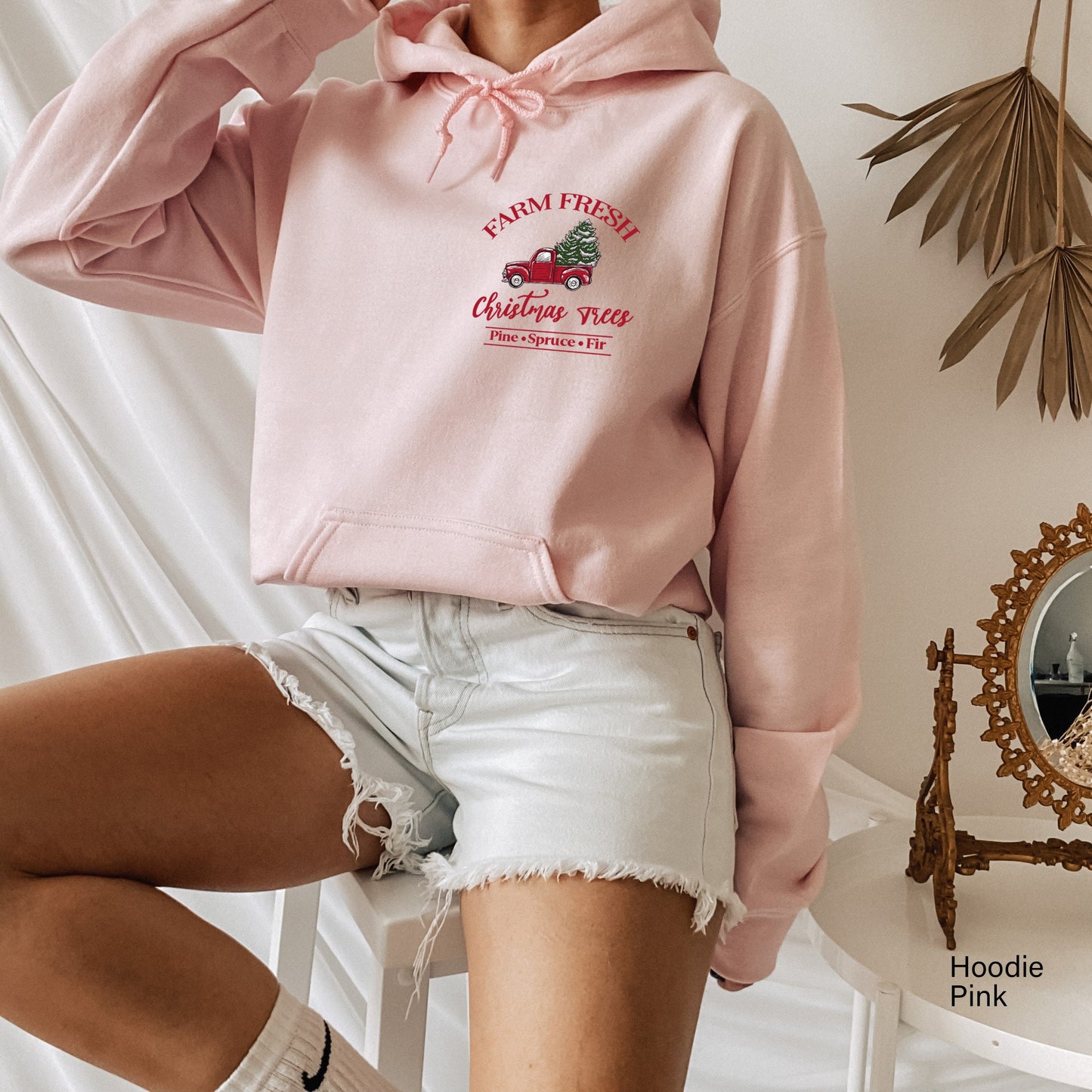 Farm Fresh Christmas Trees Sweatshirt,Pine Spruce Fir,Christmas Gift Ideas, Holiday Sweatshirt,Christmas Sweatshirt,Winter Tee,C6243