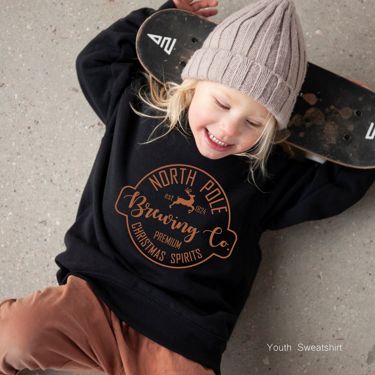 North Pole Brewing Co Sweatshirt,Premium Christmas Spirit,Christmas Sweater,Brewing Co Sweatshirt,Christmas Shirt,Christmas Gift,C6270
