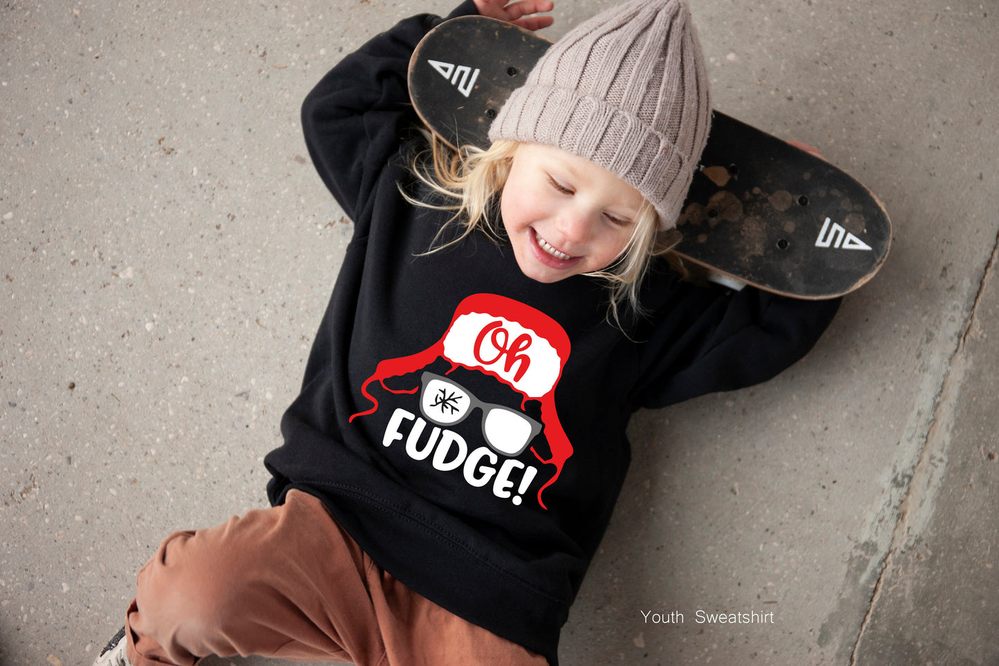 Oh Fudge Sweatshirt,Christmas Vacation Shirt,Funny Holiday Hoodie,Christmas Story Night Tee,Funny Holiday Sweatshirt,C6288