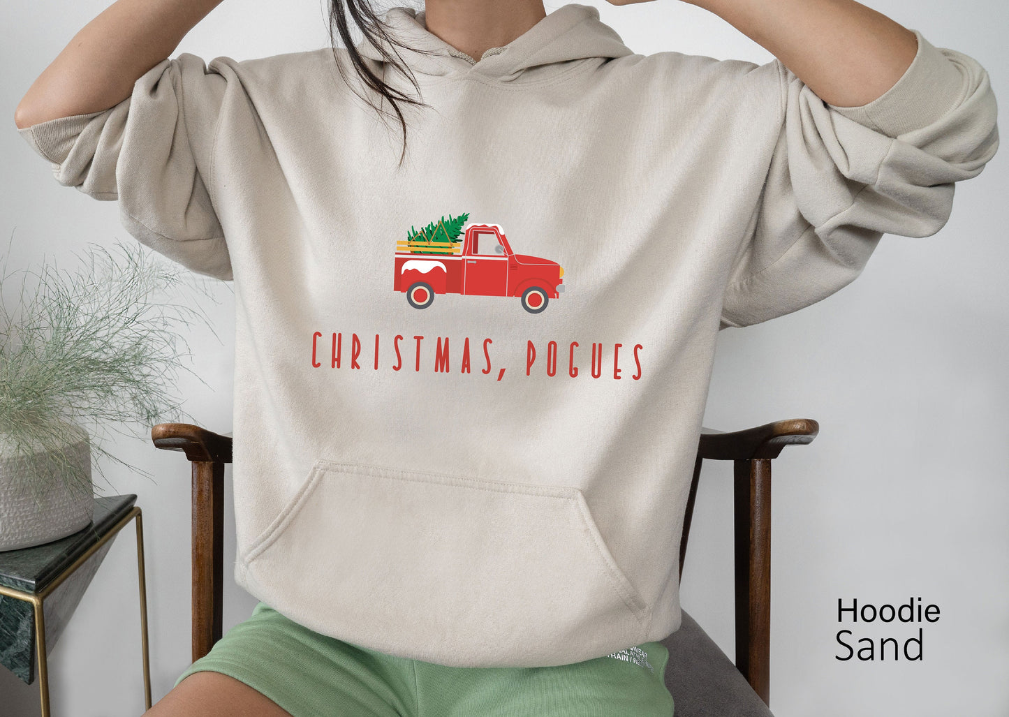 Pogues Sweatshirt, Funny Christmas Hoodie for Teens, Christmas Sweatshirt, Pogue Life Gift. Outer Banks Xmas, Holiday shirt,C6311