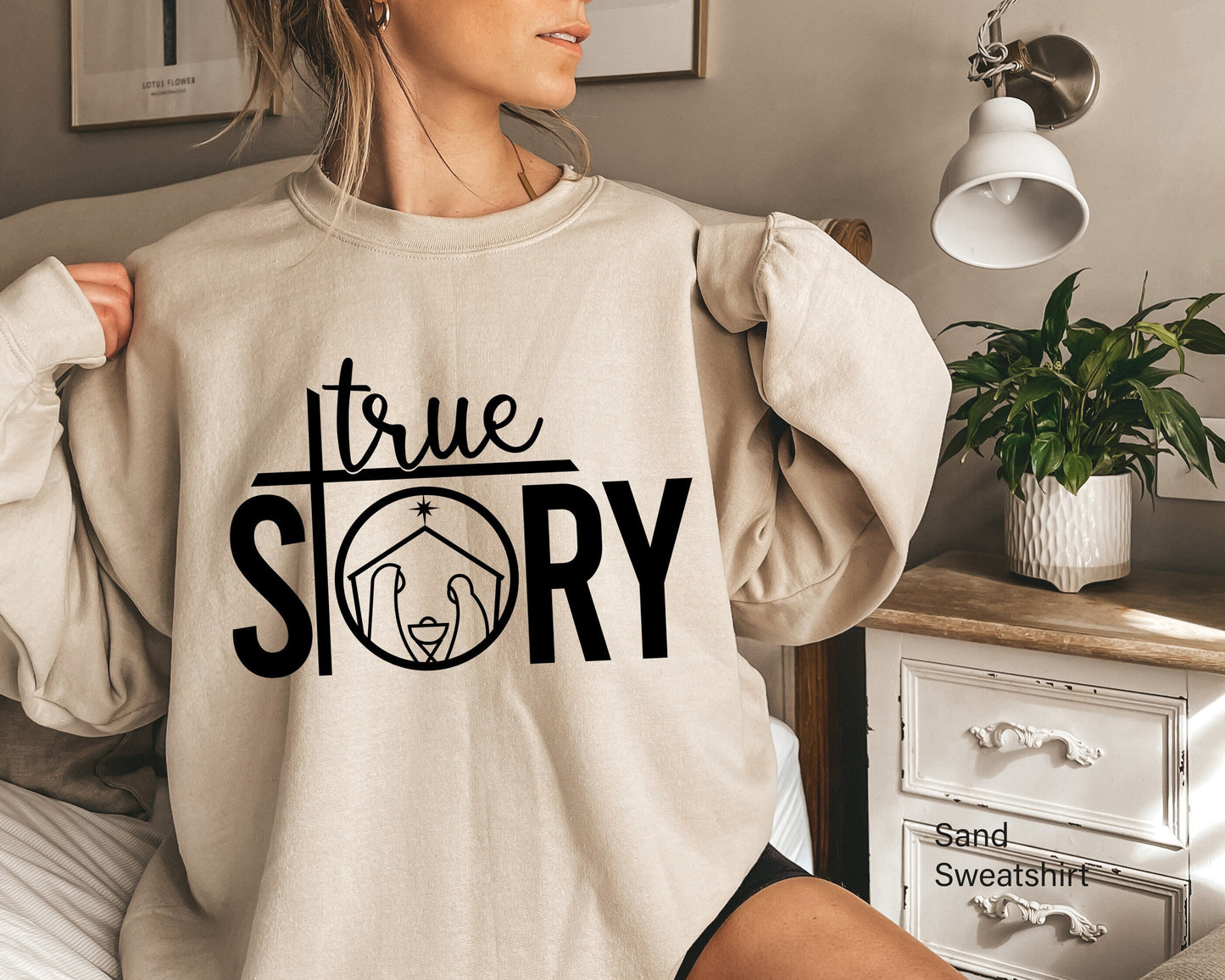True Story Sweatshirt, True Story Christmas Shirt, Christmas Nativity Shirt, Christmas Shirt, Nativity Shirt, Jesus Christmas Shirt, C6321