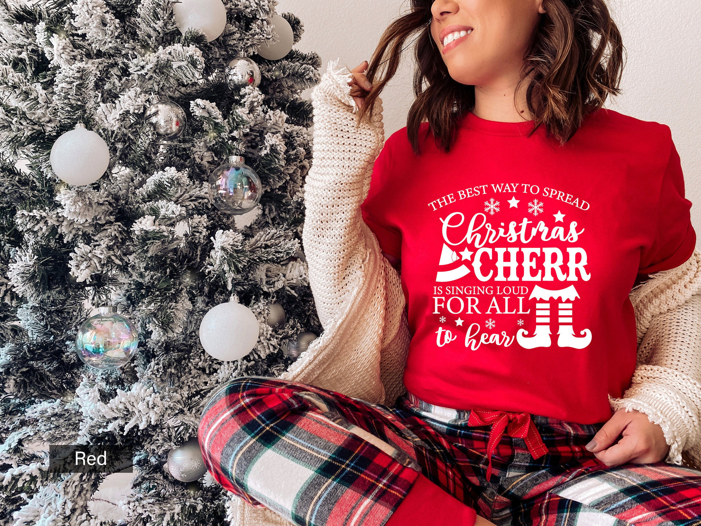 Christmas Cheer Sweatshirt, The Best Way to Spread Christmas Cheer ,Christmas Hoodie, Christmas Gift, Xmas Shirt, C6346