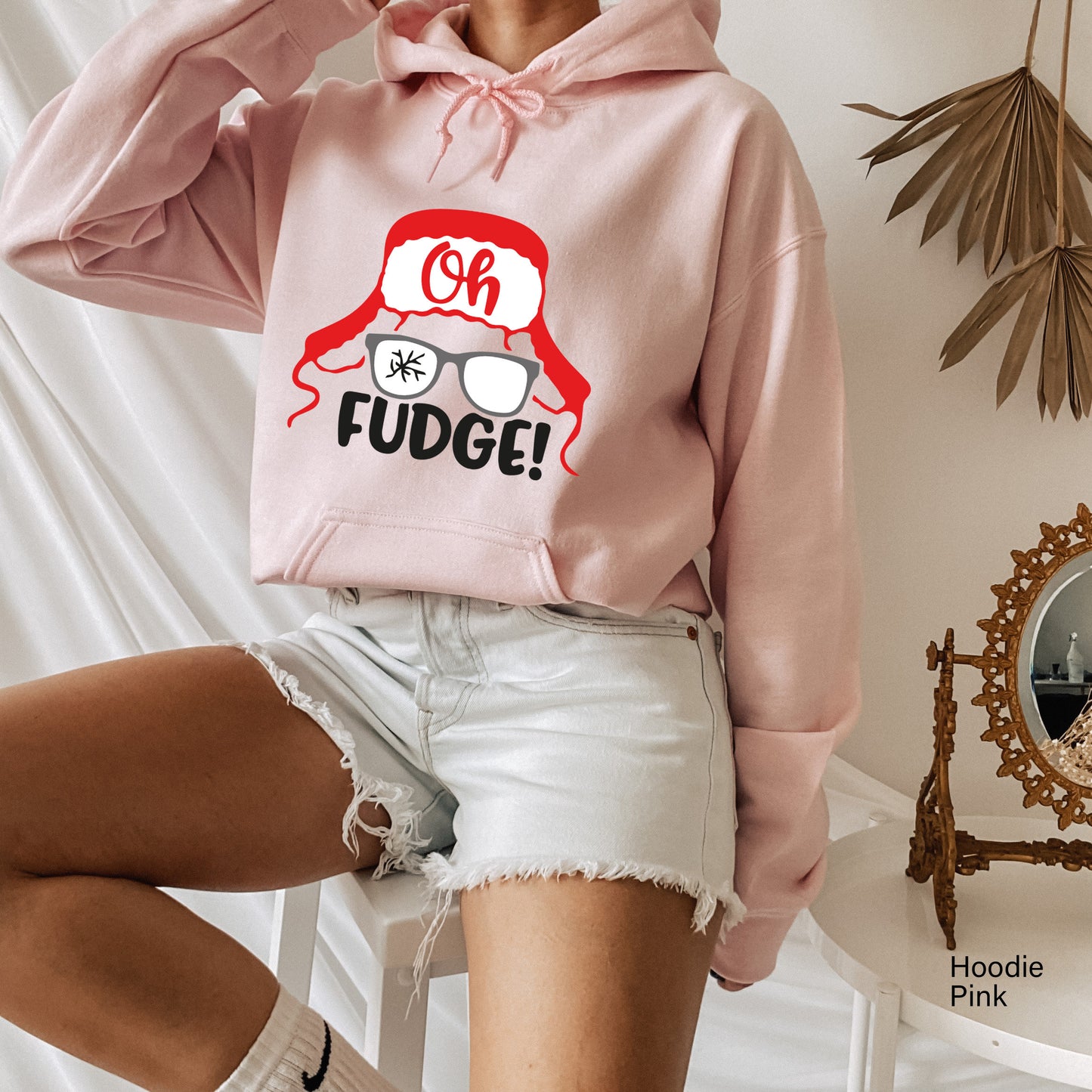 Oh Fudge Sweatshirt,Christmas Vacation Shirt,Funny Holiday Hoodie,Christmas Story Night Tee,Funny Holiday Sweatshirt,C6288