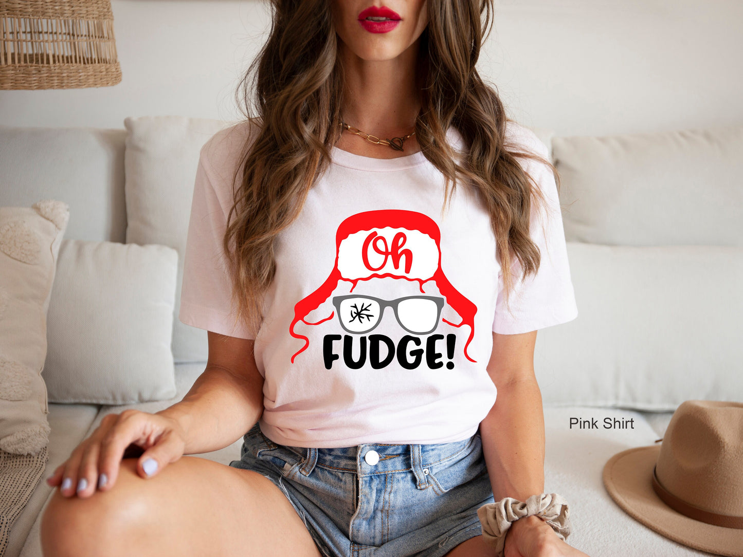 Oh Fudge Sweatshirt,Christmas Vacation Shirt,Funny Holiday Hoodie,Christmas Story Night Tee,Funny Holiday Sweatshirt,C6288
