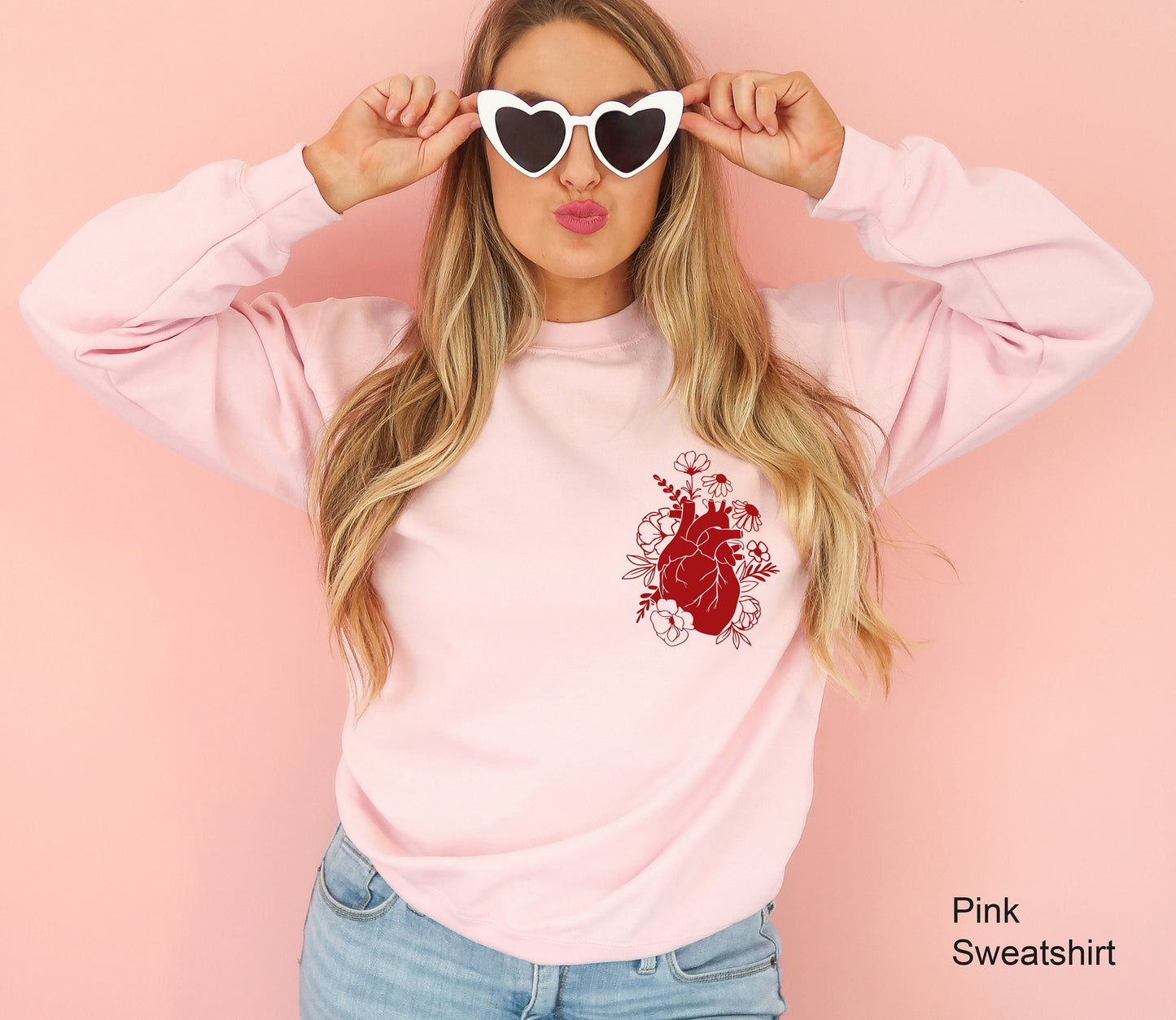 Anatomical Heart Valentines Tshirt, Valentines Sweatshirt, Love T Shirt, Love Shirt, Valentines Day Shirt, Valentines Shirt Women, C6403