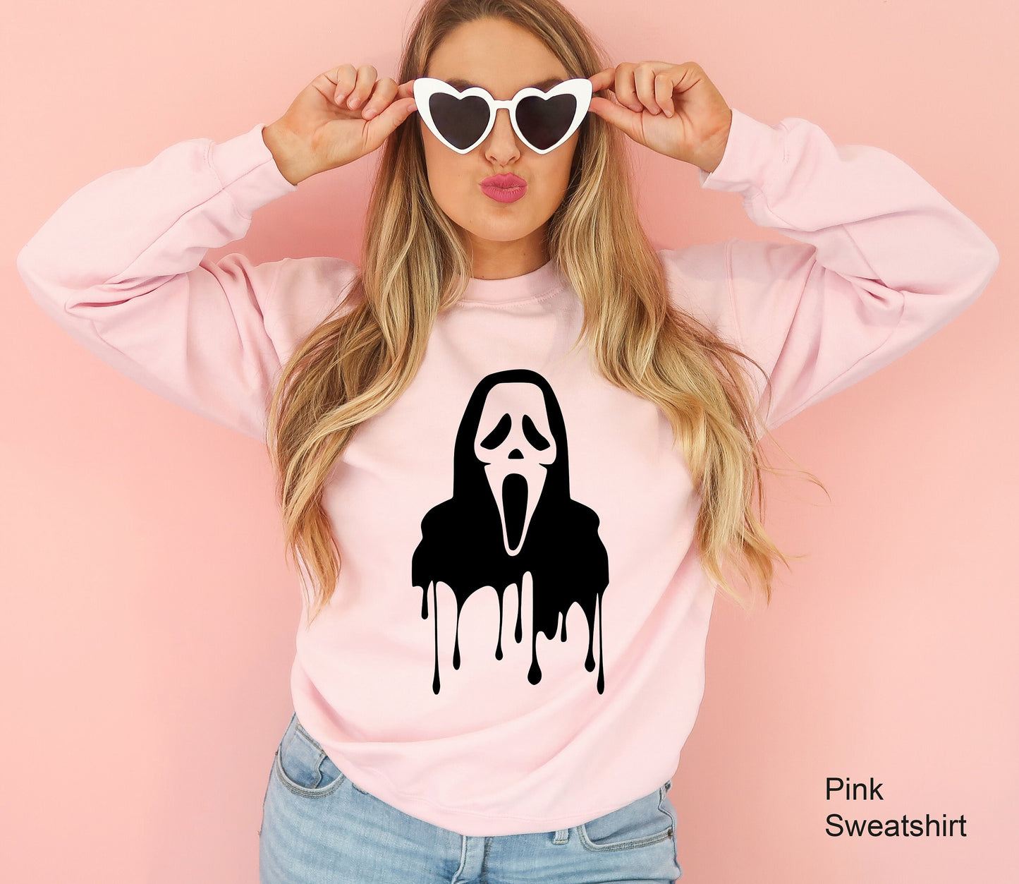 Scream Sweatshirt, Horror Shirt, Halloween Shirt, Fall Shirt, Ghost Scream Shirt, Horror Gift, Halloween Gift, Horror Movie Gift, C6450