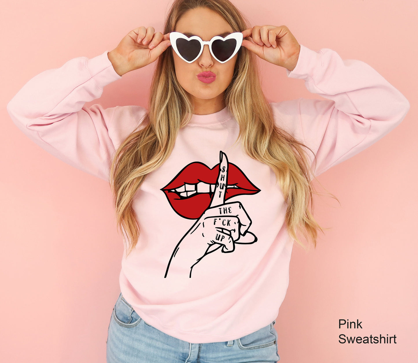 Shut The F Up Shirt,Funny Women Shirts,Introvert Swaetshirt,Shut up Your Mouth Hoodie,Cookies Tees,Sarcastic Sweater,Trendy Sayings,C6479