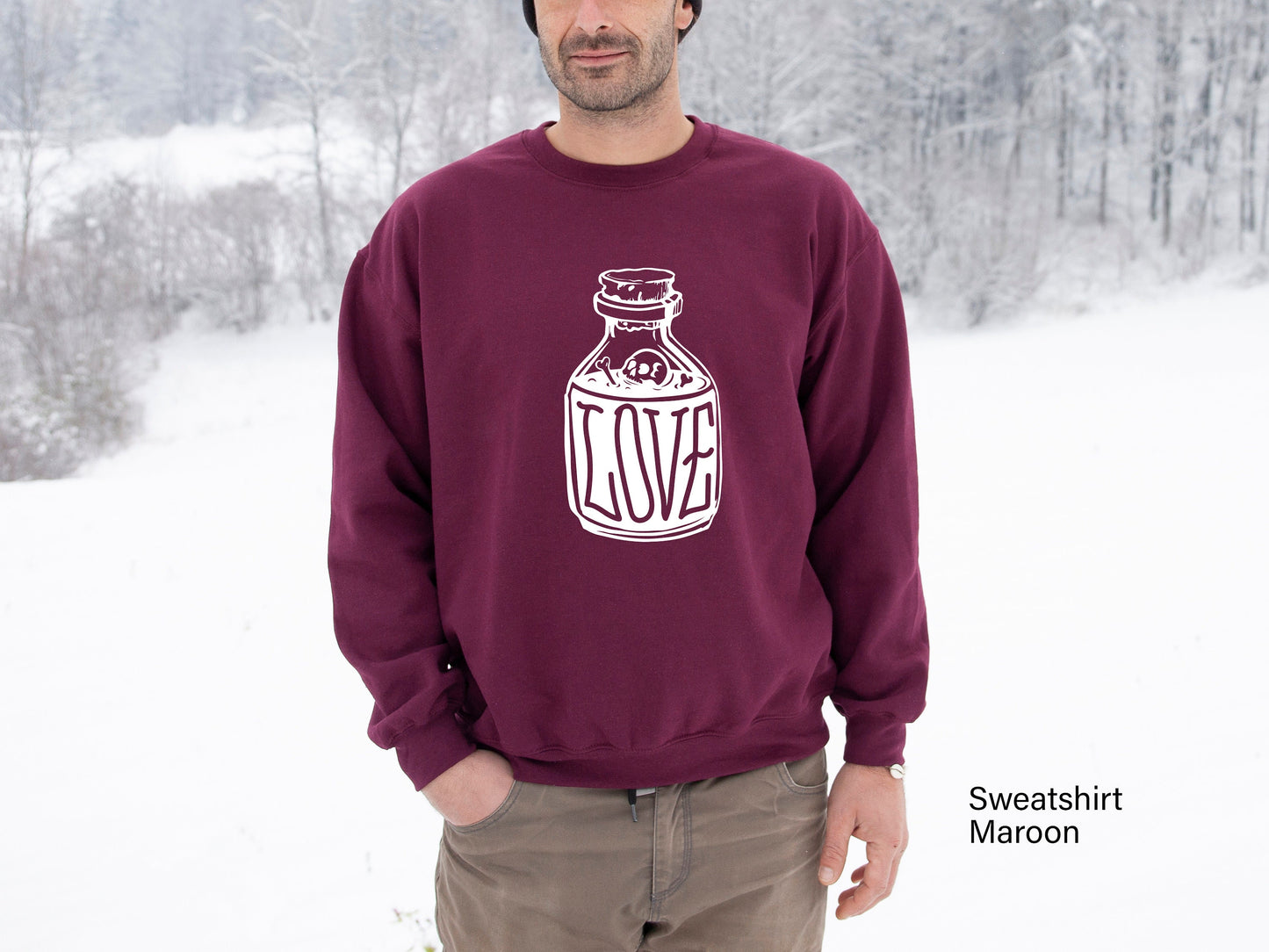 Skull Skeleton Sweatshirt, Love Sweatshirt, Skeleton Shirt, Skeleton Hoodie, Skeleton Drinking Beer Sweatshirt, Skull Shirt, C6496