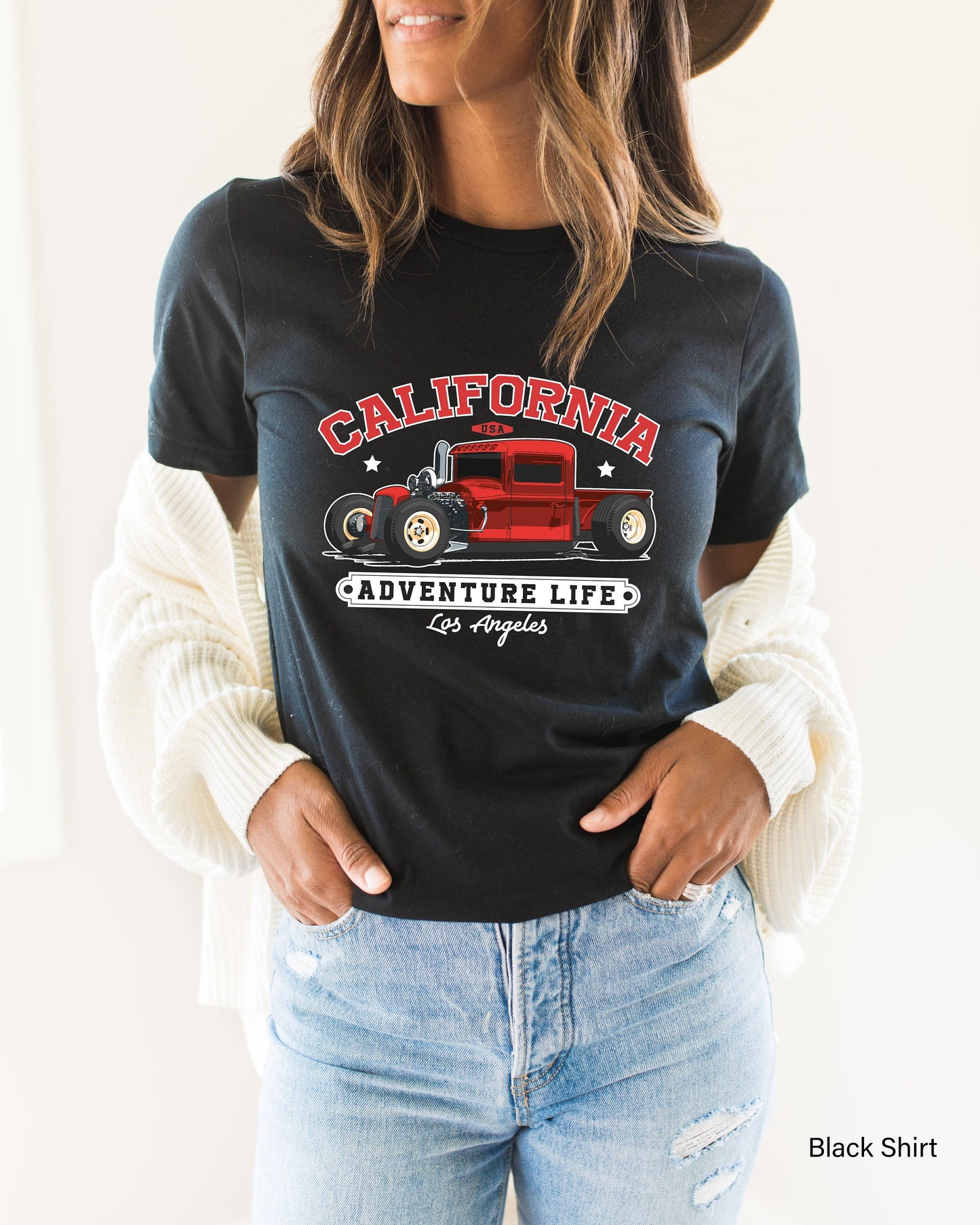 California Sweatshirt, West Cost Tee, California Dreaming Tee, California Tshirt, Cali Girl Shirt, Trendy California Shirt, C6513
