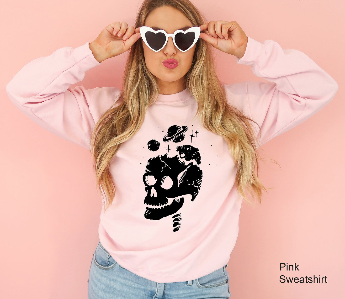 Skeleton Head Hoodie,Skeleton Halloween Sweatshirt,Skeleton Head Shirt,Funny Skull Shirts,Halloween Spooky Gift,Halloween Party Tee, C6519