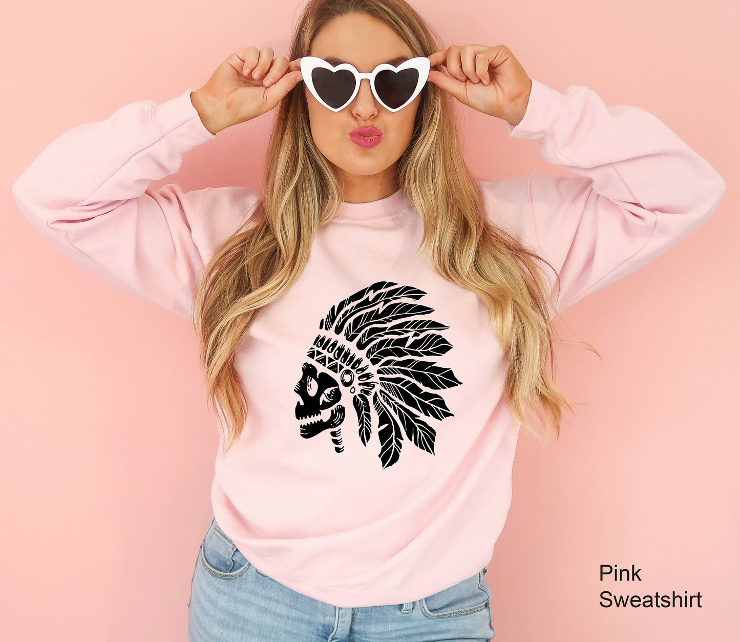 Cute Skull Sweatshirt, Halloween Skeleton Sweatshirt, Skull Sweatshirt, Cute Halloween Skeleton Sweatshirt, C6520