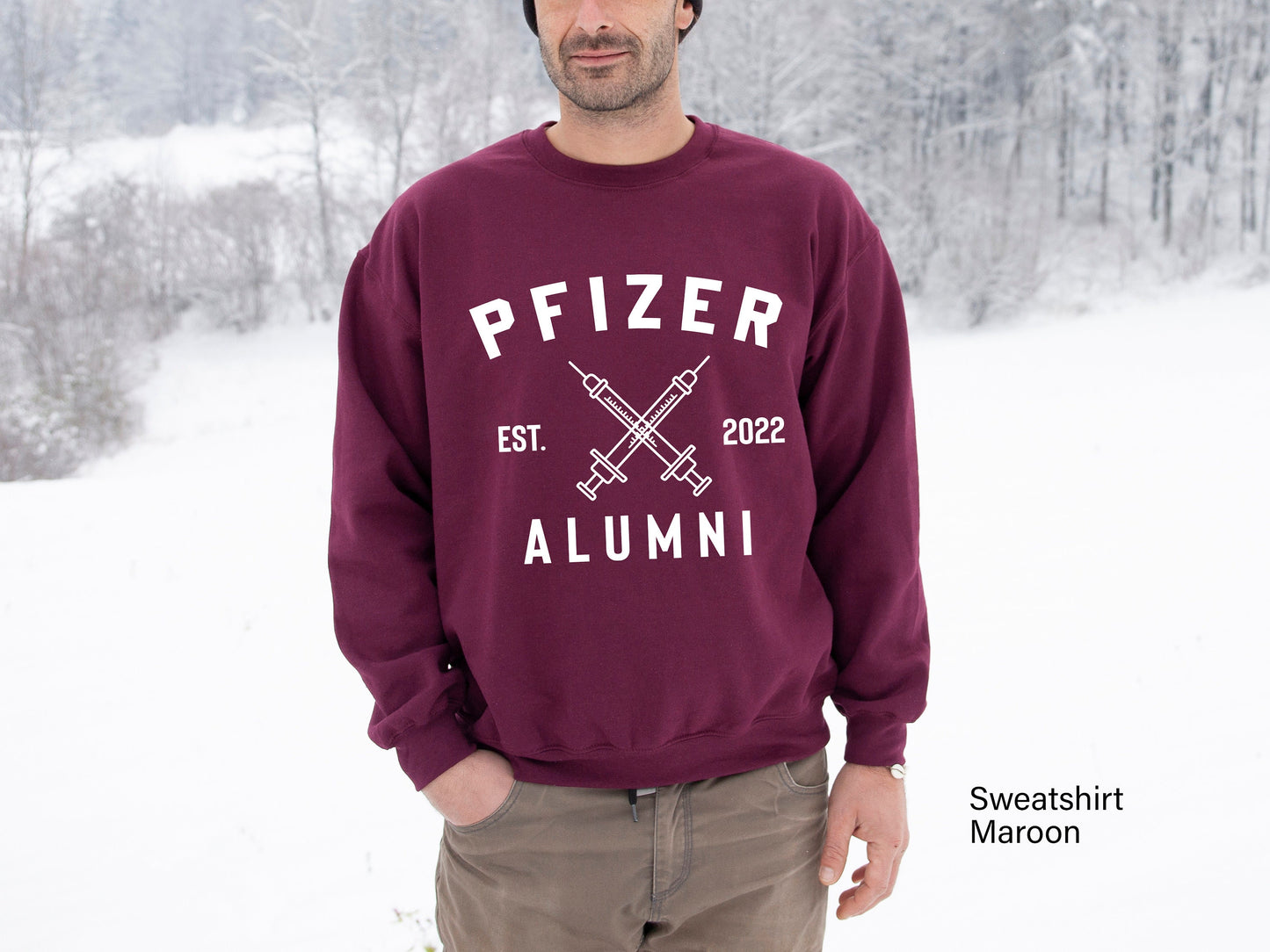 Pfizer Alumni Hoddie,Team Pfizer,Nurse Hoddie ,Vaccinated Hoddie,Funny Pandemic T-Shirt,Vaccination Shirt, Covid VaccineSweatshirt,C5688