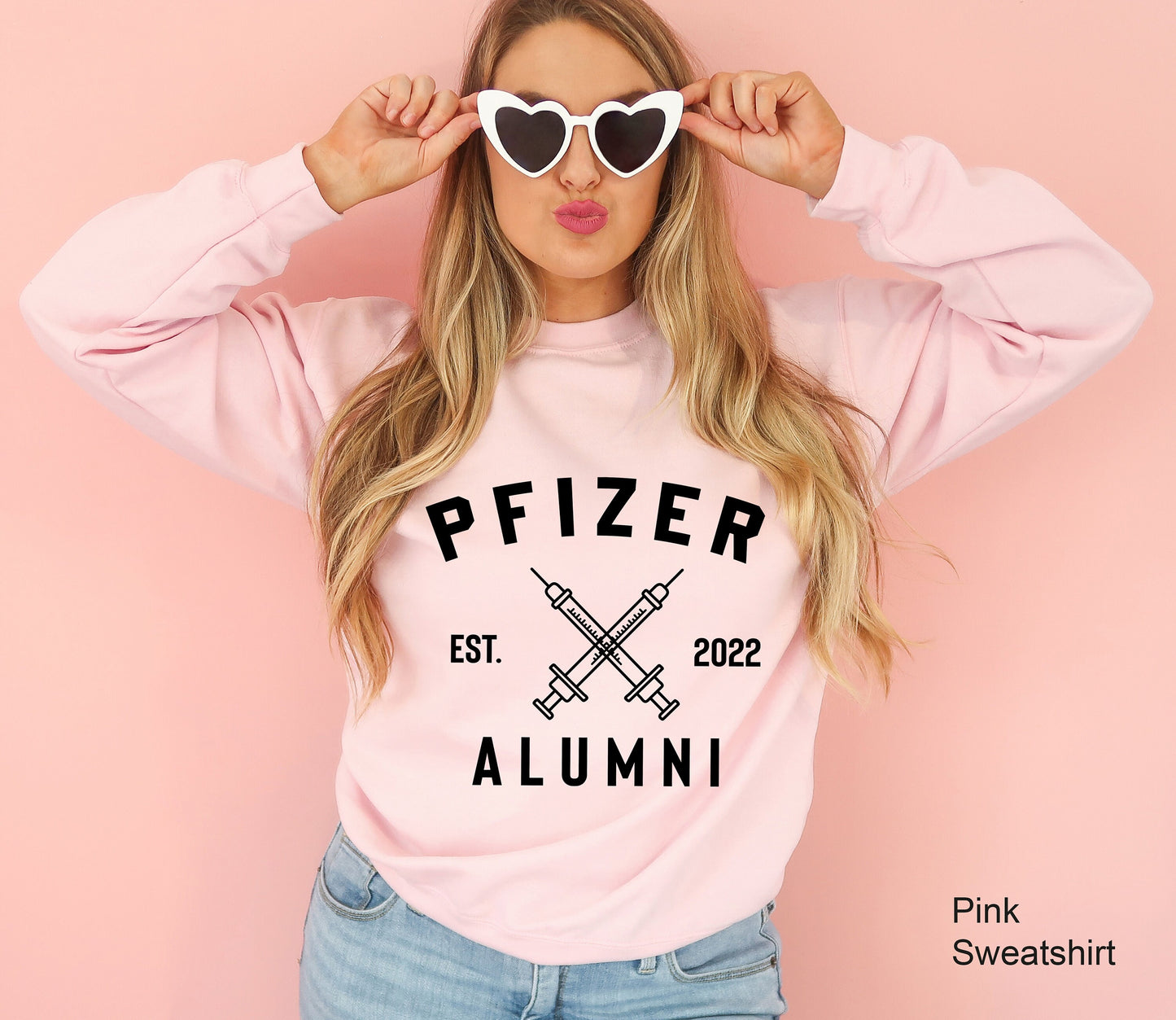 Pfizer Alumni Hoddie,Team Pfizer,Nurse Hoddie ,Vaccinated Hoddie,Funny Pandemic T-Shirt,Vaccination Shirt, Covid VaccineSweatshirt,C5688