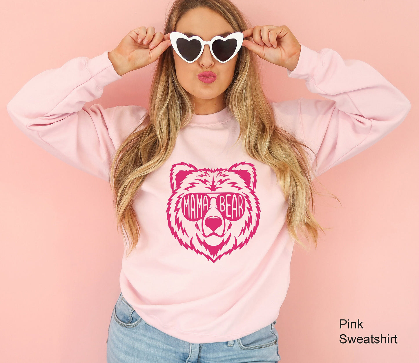 Mama Bear Sweatshirt, Mama Bear Shirt, Gift For Mom, Cool Mom Sweatshirts, Mom Sweatshirt, Mama Bear Gift, Mom Tees, C6465