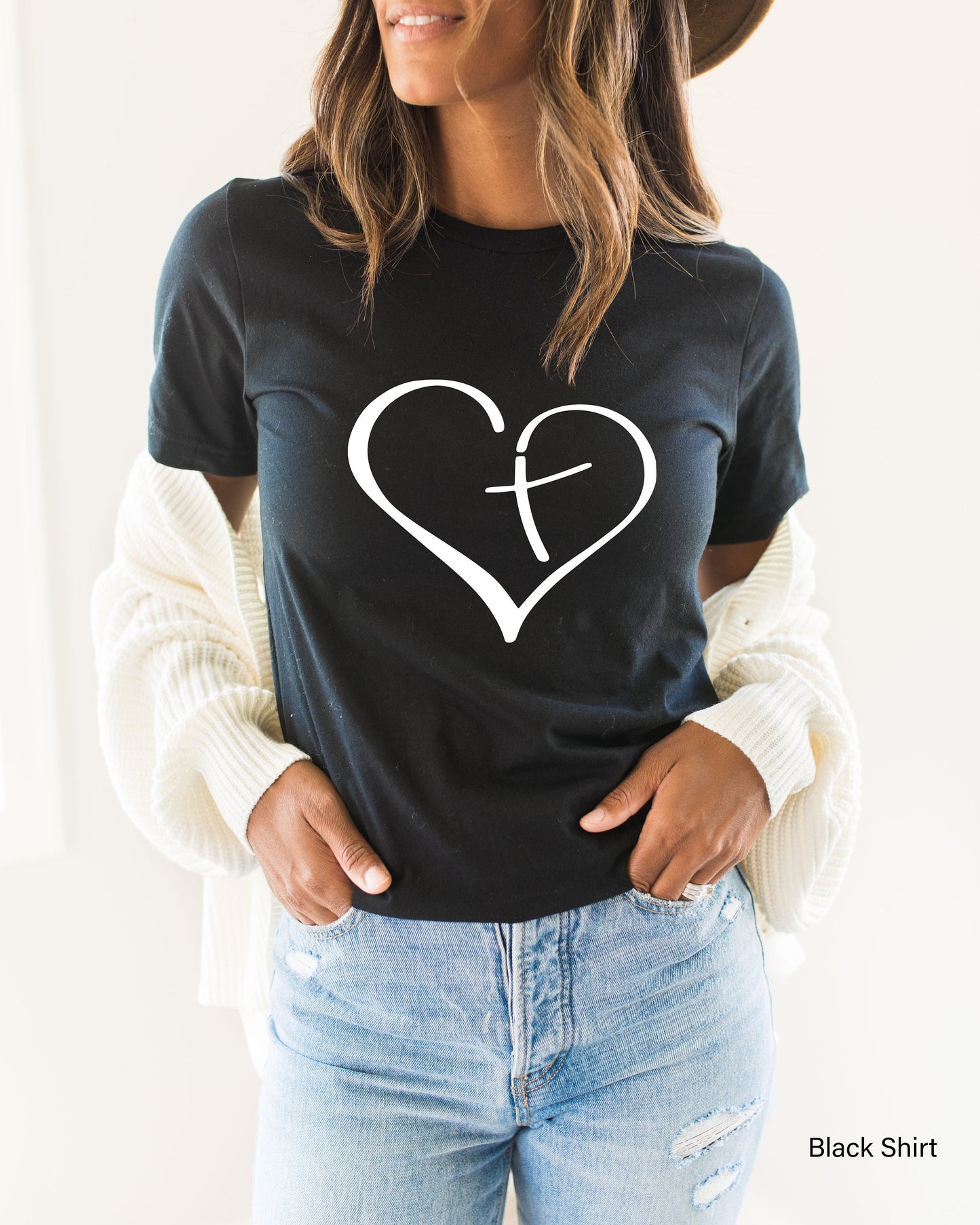 Valentine's Day Sweatshirt, Heart Shirt, Anti Valentines, Heart Shape, Peace, Christmas, Fall Sweater, Women's Sweatshirt, C6488