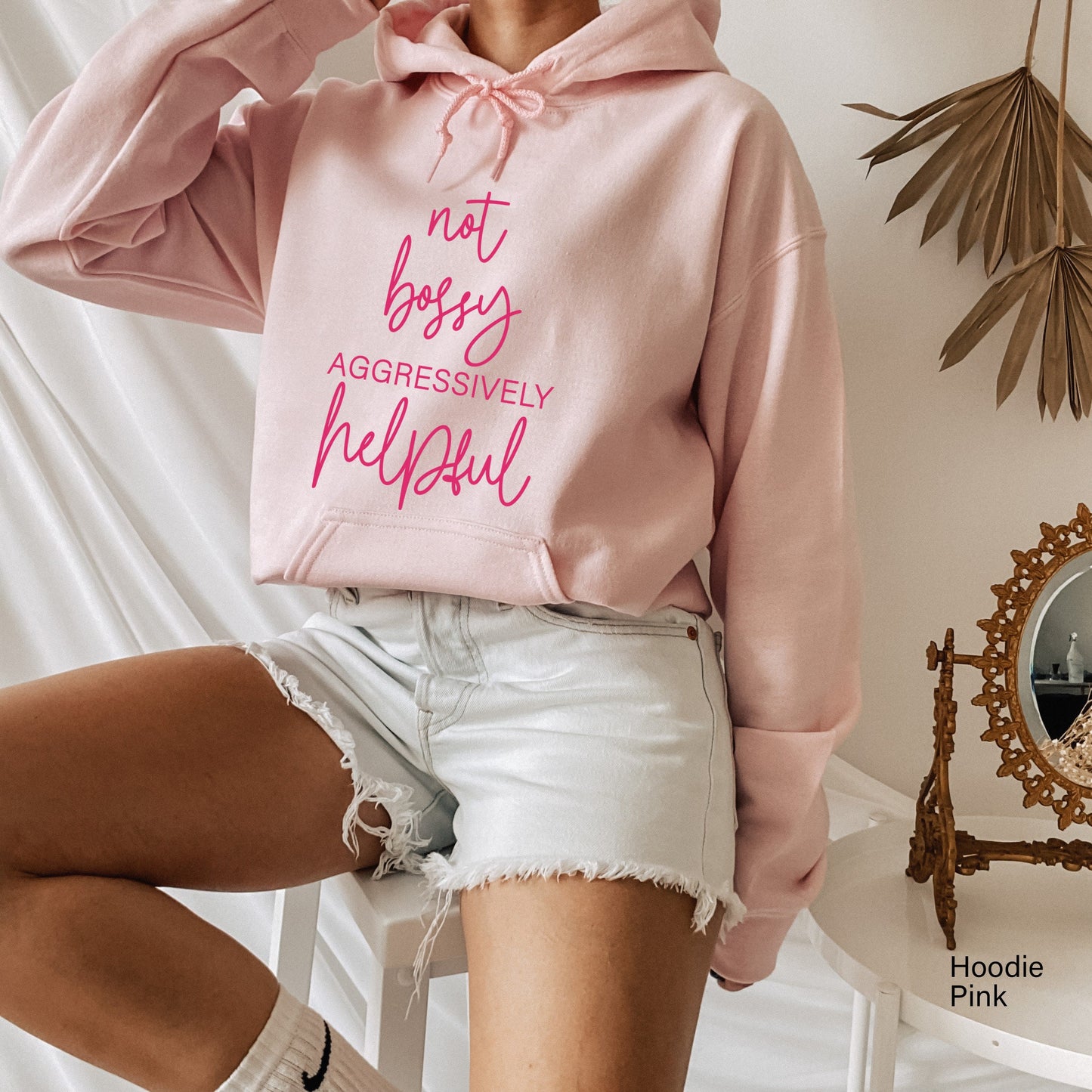 Not Bossy Aggressively Helpful Shirt, Gift for Mom, Mothers Day Gift, Funny Mom Shirt, Gift from Daughter, Gift for Boss, C6502