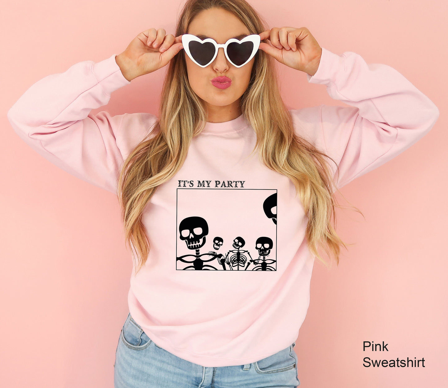 It’s My Party Sweatshirt, Alien T-Shirt, Alien Shirt, Ufo Shirt, Alien Tee Shirts, Black Unisex Shirt, Space Shirt, Science Shirt, C6515
