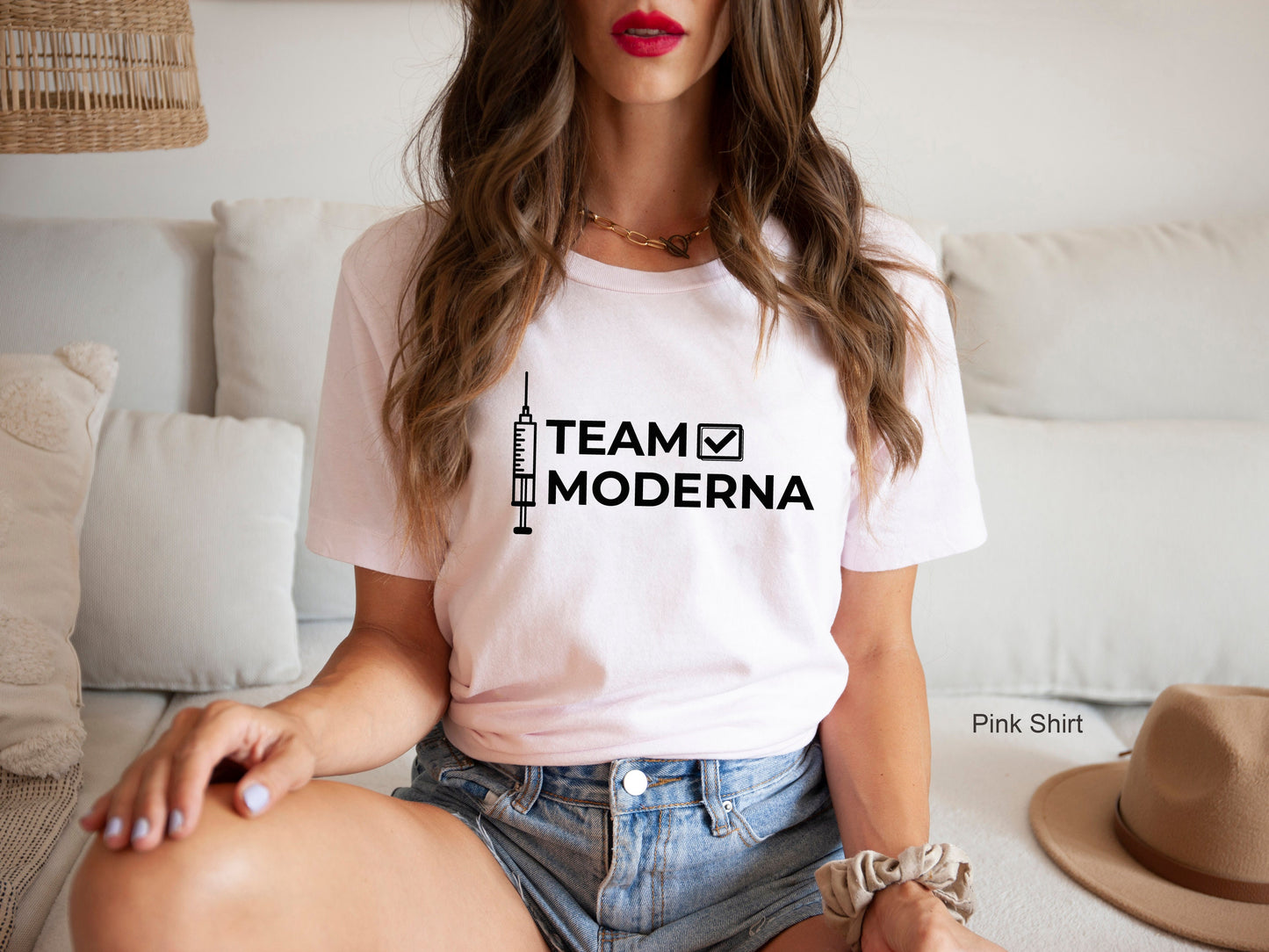 Moderna Vaccinated Shirt, Team Moderna, Nurse Shirt, Funny Pandemic Shirt, Vaccination Shirt, Covid Vaccine Shirt C5655