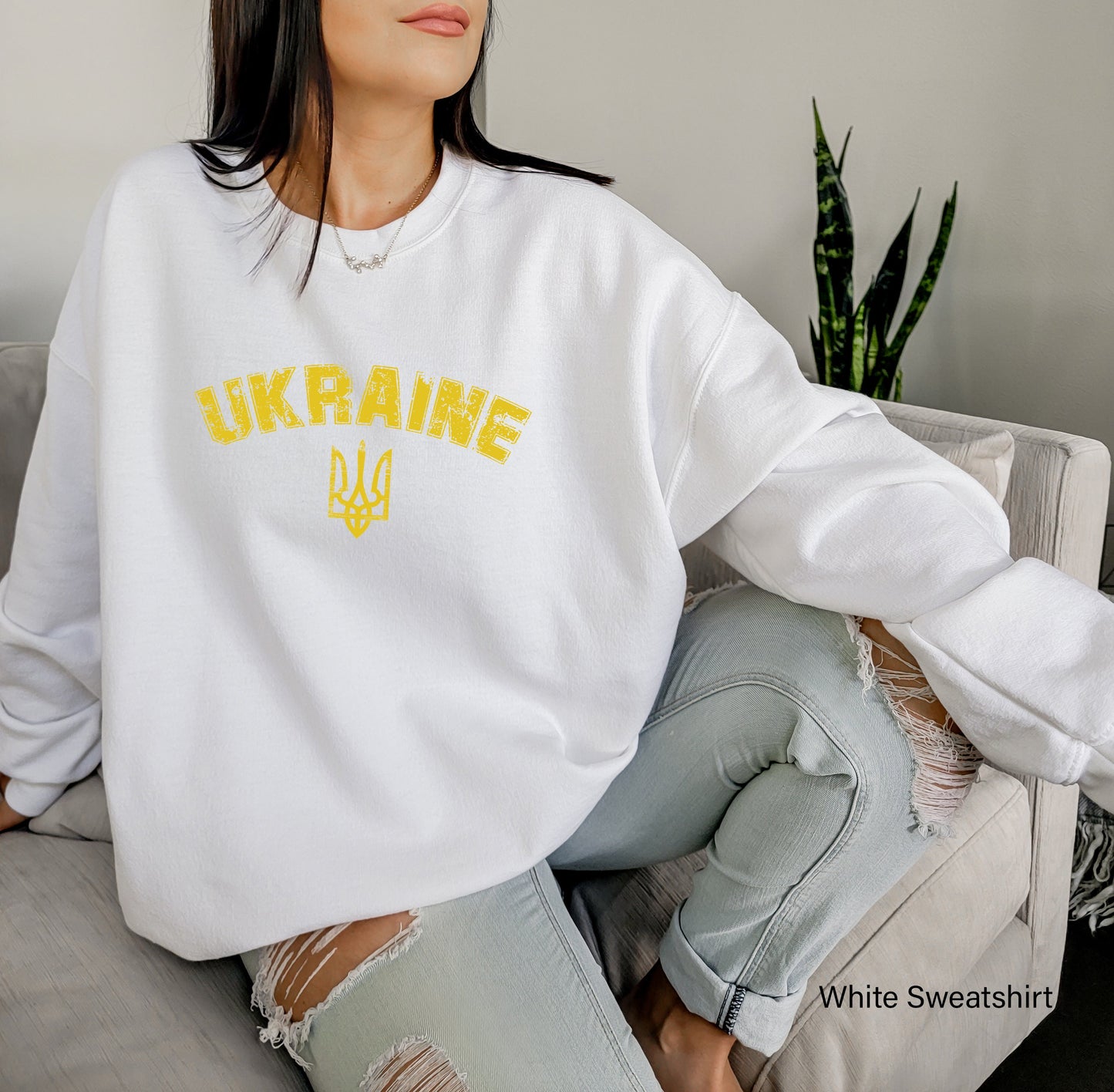 Ukrainian Sweatshirt, Ukraine People Shirt, Stand with Ukraine Shirt, Ukraine Peace Shirt, Свитшот Украина, No War Shirt, C6586