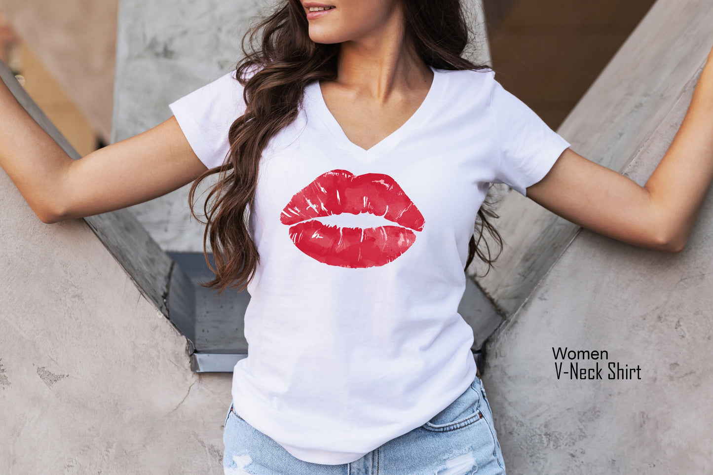 Lips Kiss Shirt,Trendy Lipstick Tanks,Kiss Tshirt,Cute Lips Racer Back,Distressed Lips T-Shirt,Kissing Lip Shirt,Valentine's Day Shirt,C6371