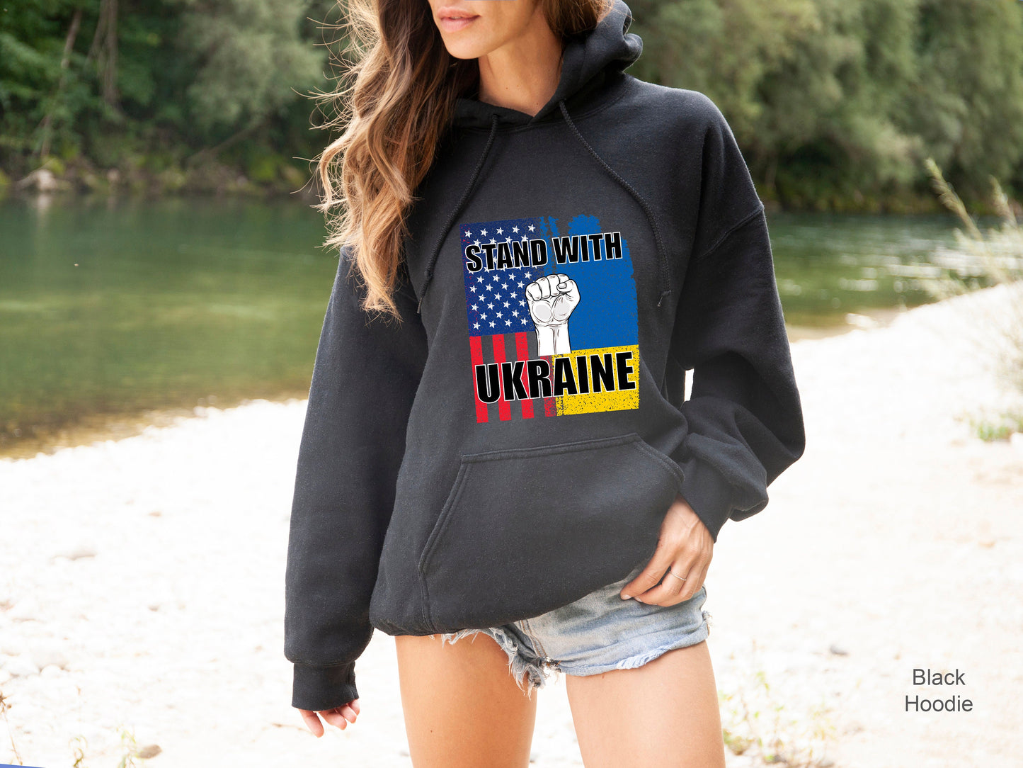 Stand with Ukraine Sweatshirt, Ukrainian Flag Hoodie, No War Shirt, Ukraine Peace Shirt, Ukraine People Shirt, Свитшот Украина, C6605