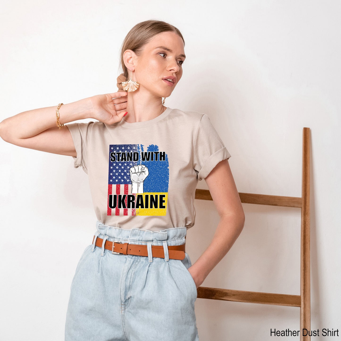 Stand with Ukraine Shirt, No War Shirt, Ukrainian Flag Shirt, Ukraine Peace Shirt, Ukraine People Shirt, Свитшот Украина, C6605
