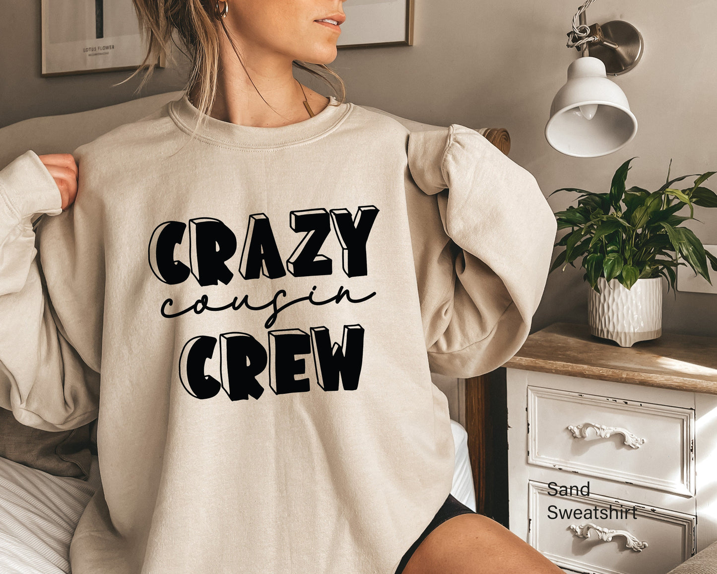Cousin Crew Sweatshirts, Team Cousin Hoodie, Matching Cousin Shirt, Crazy Cousin Crew Tee, Family Birthday Shirts, Cousin Gift, C6610