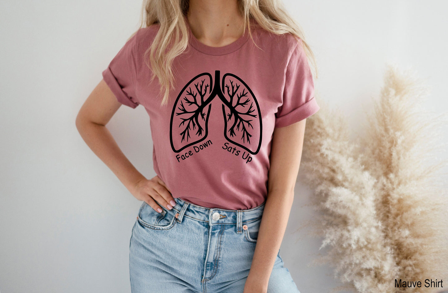 Healthcare Worker Shirt, Face Down Sats Up TShirt, Nursing T Shirt, Team Lung Shirt, Gift For Nurses, Nursing Tee, C6612