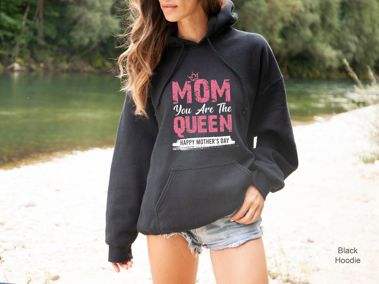 Mom You Are The Queen Sweatshirt, Mother's Day Gift, Gift For Mom, Gift For Wife, Birthday Gift For Mother, Mom Gift, Gift For Her, C6637