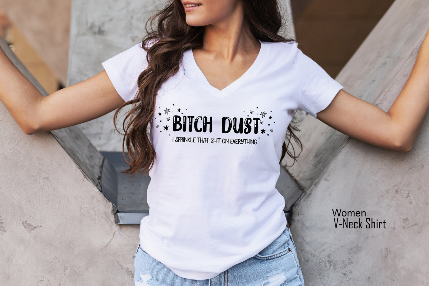 Bitch Dust Shirt, Womens Funny Shirt, Womens Fitness Shirt, Funny Mom Tops, Womens Funny Tees, Womens Tops, C6639