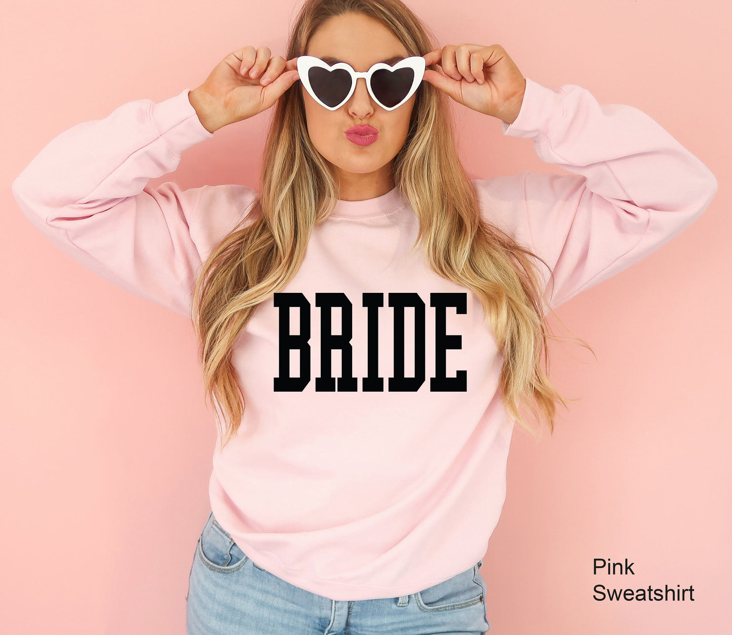 Bride Sweatshirt, Wedding Hoodie, Bachelorette Sweatshirt, Bride Gift, Bride Party, C6652