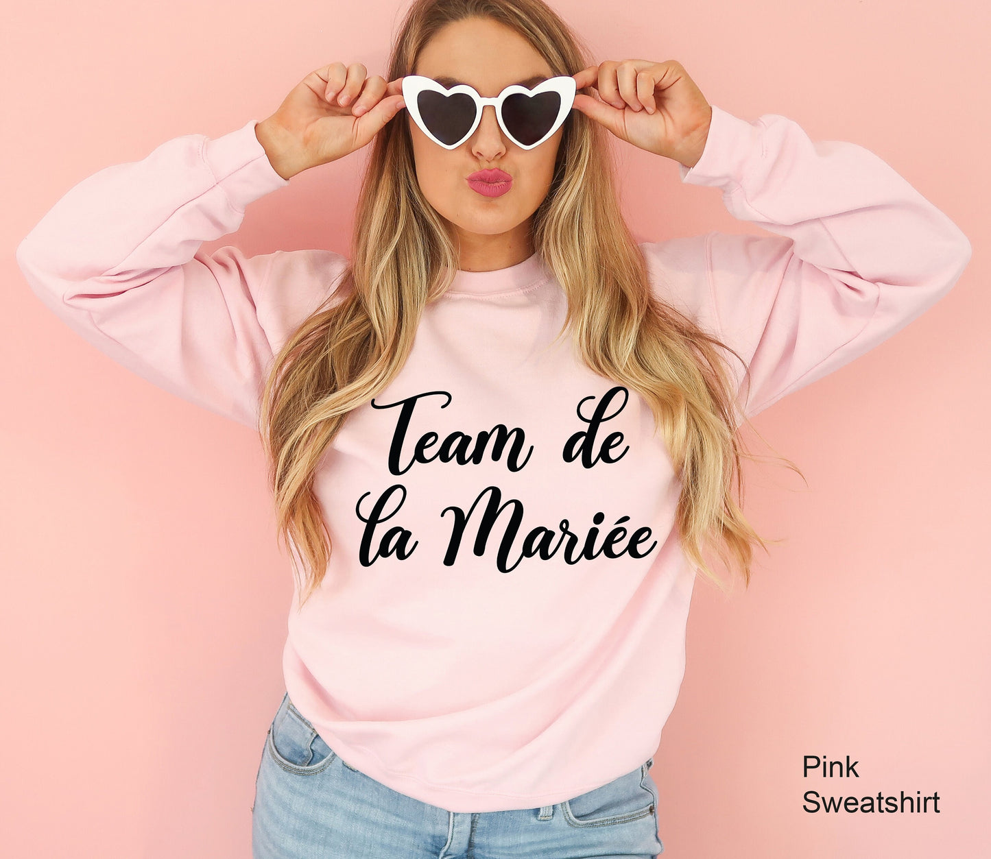 Bride Sweatshirt, Bridesmaid Hoodie, Team Bride Shirt, Bride's Team Custom, Bride to be Shirt, Bachelorette Shirts, C6669