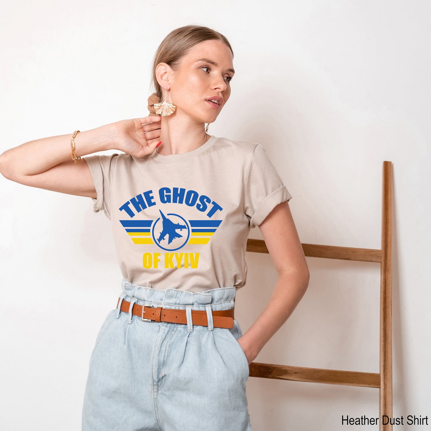 The Ghost Of Kyiv, Ukraine Tshirt, Godspeed Ukraine, I Stand With Ukraine Shirt, Ukraine Tee For Men Women, Fighter Pilot, C6608