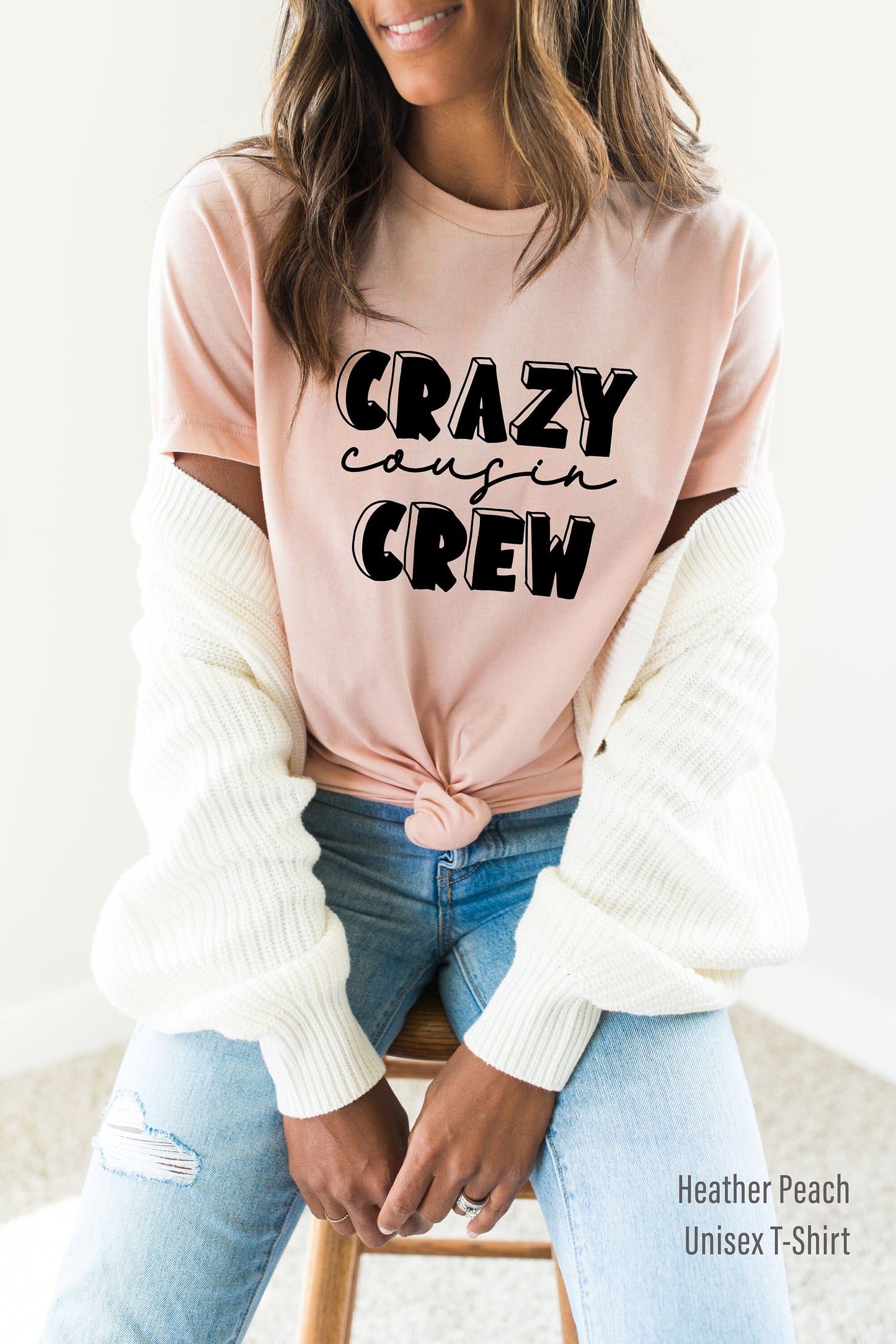 Cousin Crew Sweatshirts, Team Cousin Hoodie, Matching Cousin Shirt, Crazy Cousin Crew Tee, Family Birthday Shirts, Cousin Gift, C6610