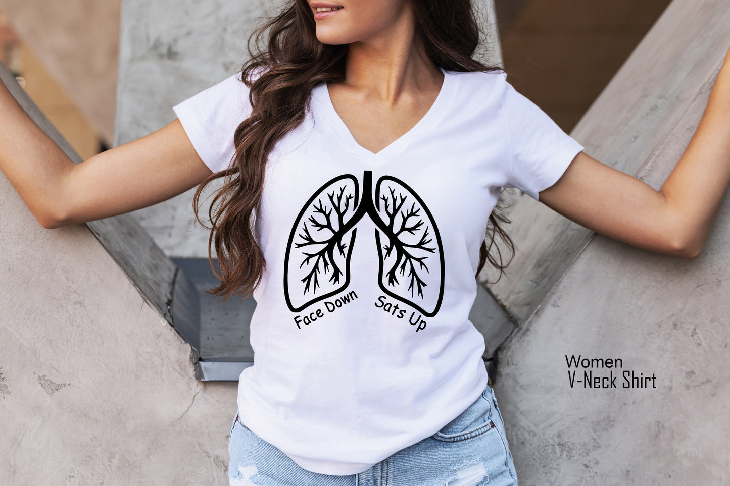 Healthcare Worker Shirt, Face Down Sats Up TShirt, Nursing T Shirt, Team Lung Shirt, Gift For Nurses, Nursing Tee, C6612