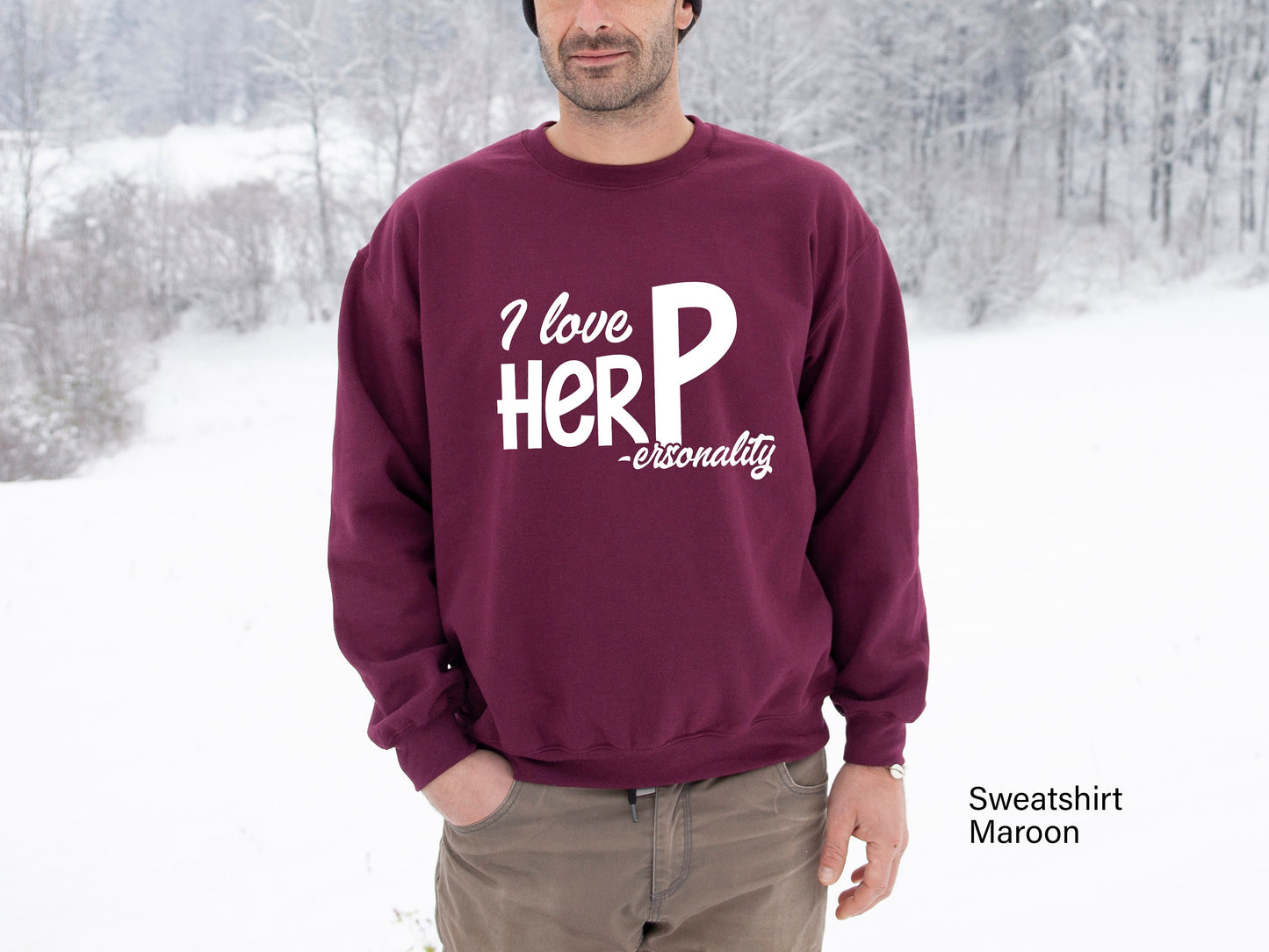 I Love His D, I Love Her P, Couple Valentines Sweatshirt, Valentine Hoodie, Valentines Power Couple, Funny Valentine Sweatshirt, C6726