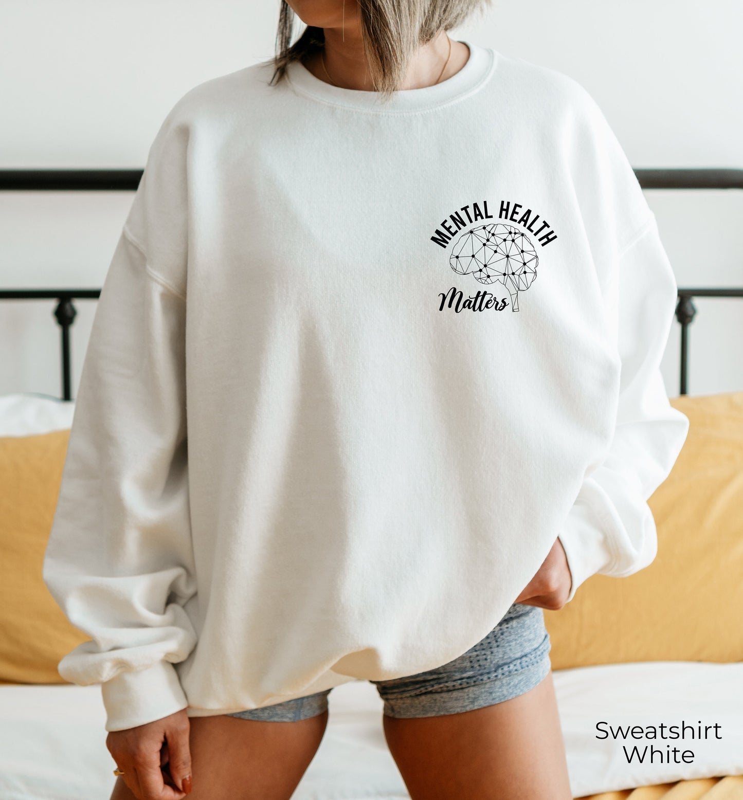 Mental Health Matters Sweatshirt, Women Health Hoodie, Anxiety Shirt, Inspirational Shirts Women, Mental Health Awareness, C6729