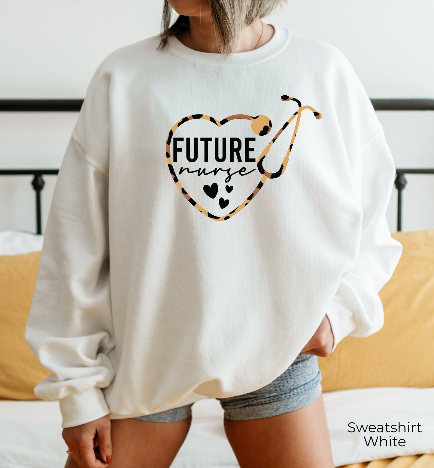 Future Nurse Sweatshirt, Gift for Student Nurse, Nursing School Hoodie, Nursing Student Shirt, Nurse Life Shirt, Future Nurse tshirt, C6740